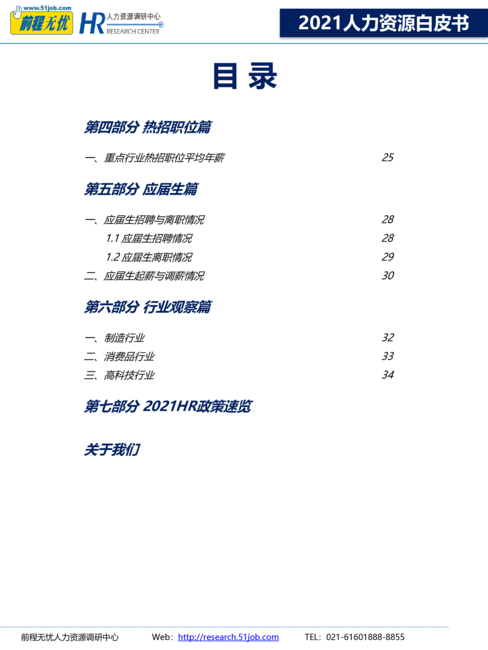 前程无忧：2021人力资源白皮书