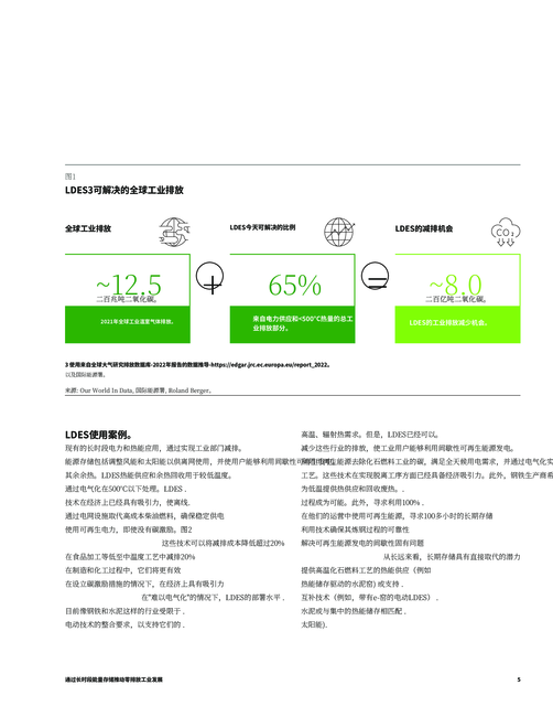 全球长时储能委员会(LDES):2023通过长时储能推动工业净零排放研究报告(英文版)