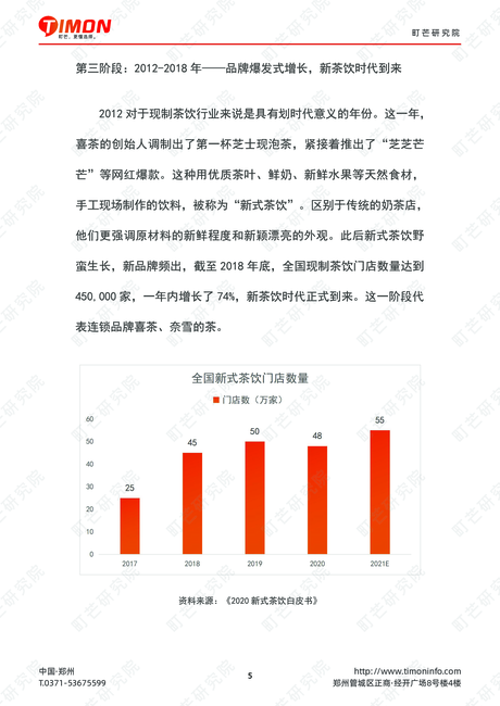 町芒:2022现制茶饮行业研究报告