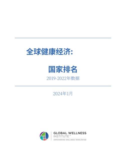 全球健康研究院(GWI):2024全球健康经济研究报告:国家排名(2019-2022年数据)(英文版)