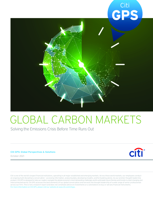 花旗银行(Citi GPS):全球碳市场报告(英文版)