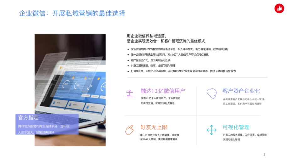 有赞:企业微信助手产品手册-用企业微信实现私域精准营销驱动生意增长