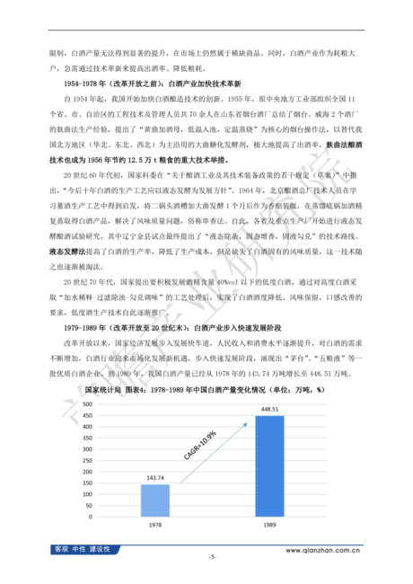 前瞻:2022白酒产业简史报告