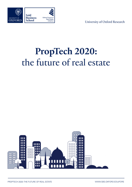 2020年房地产科技报告:房地产的未来 - Saïd Business School(112页英文版)