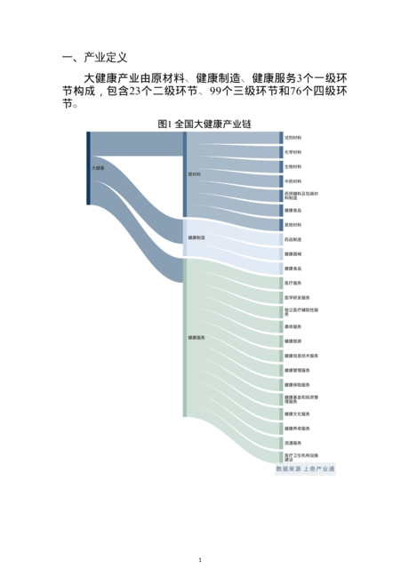 2022大健康产业分析报告
