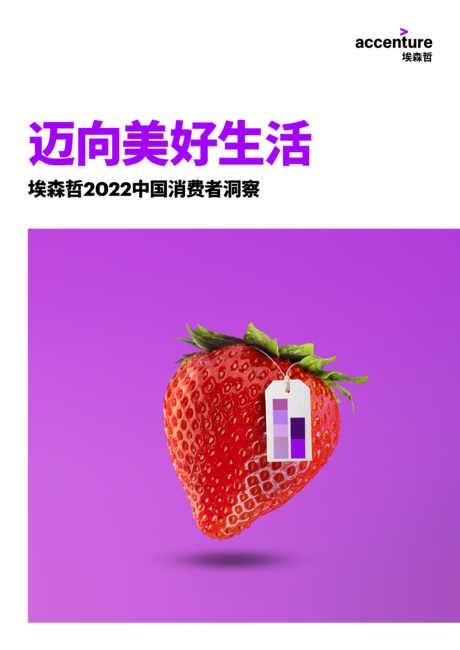 埃森哲：2022中国消费者洞察报告-迈向美好生活
