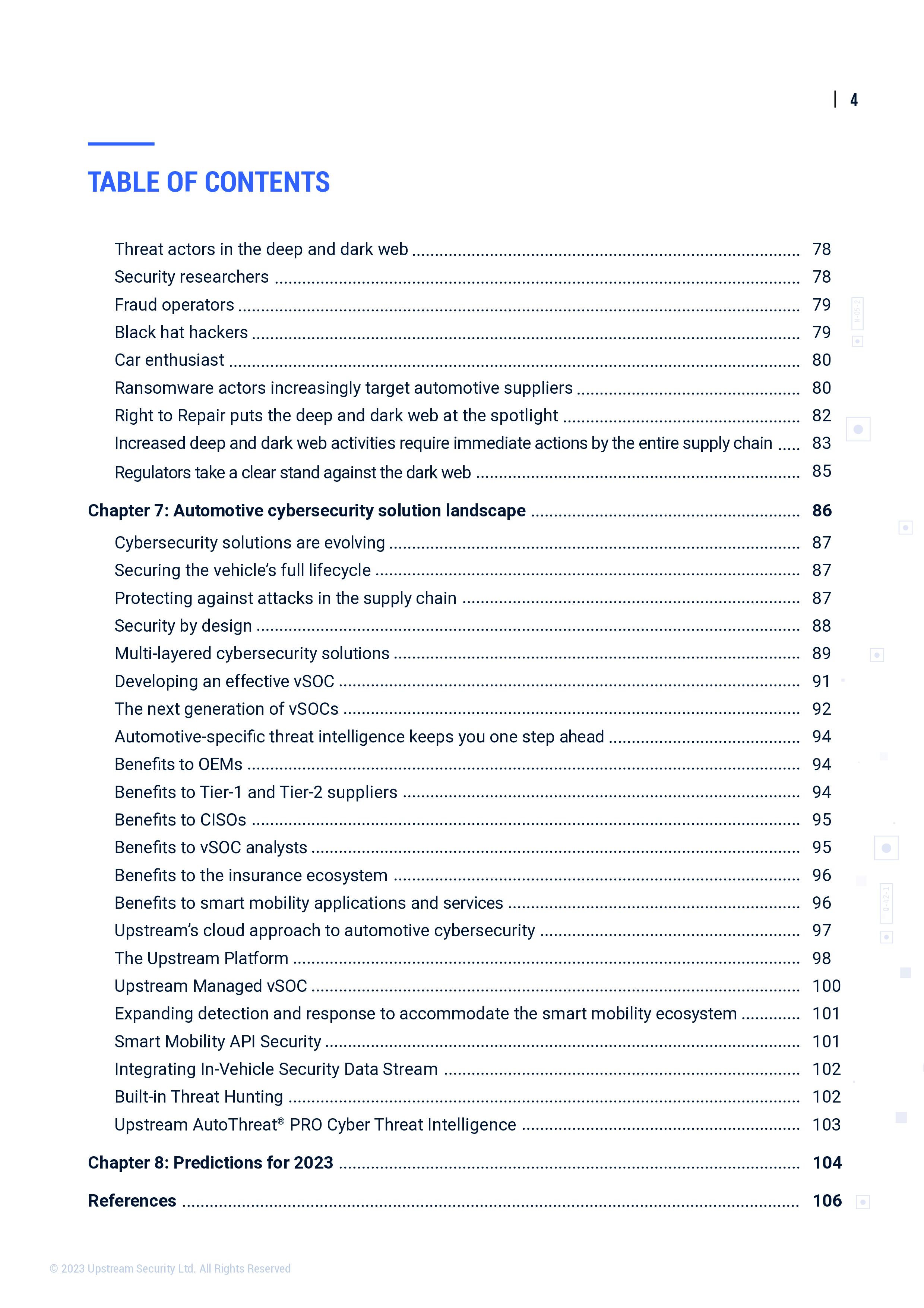 Upstream:2023全球汽车网络安全报告(英文版)
