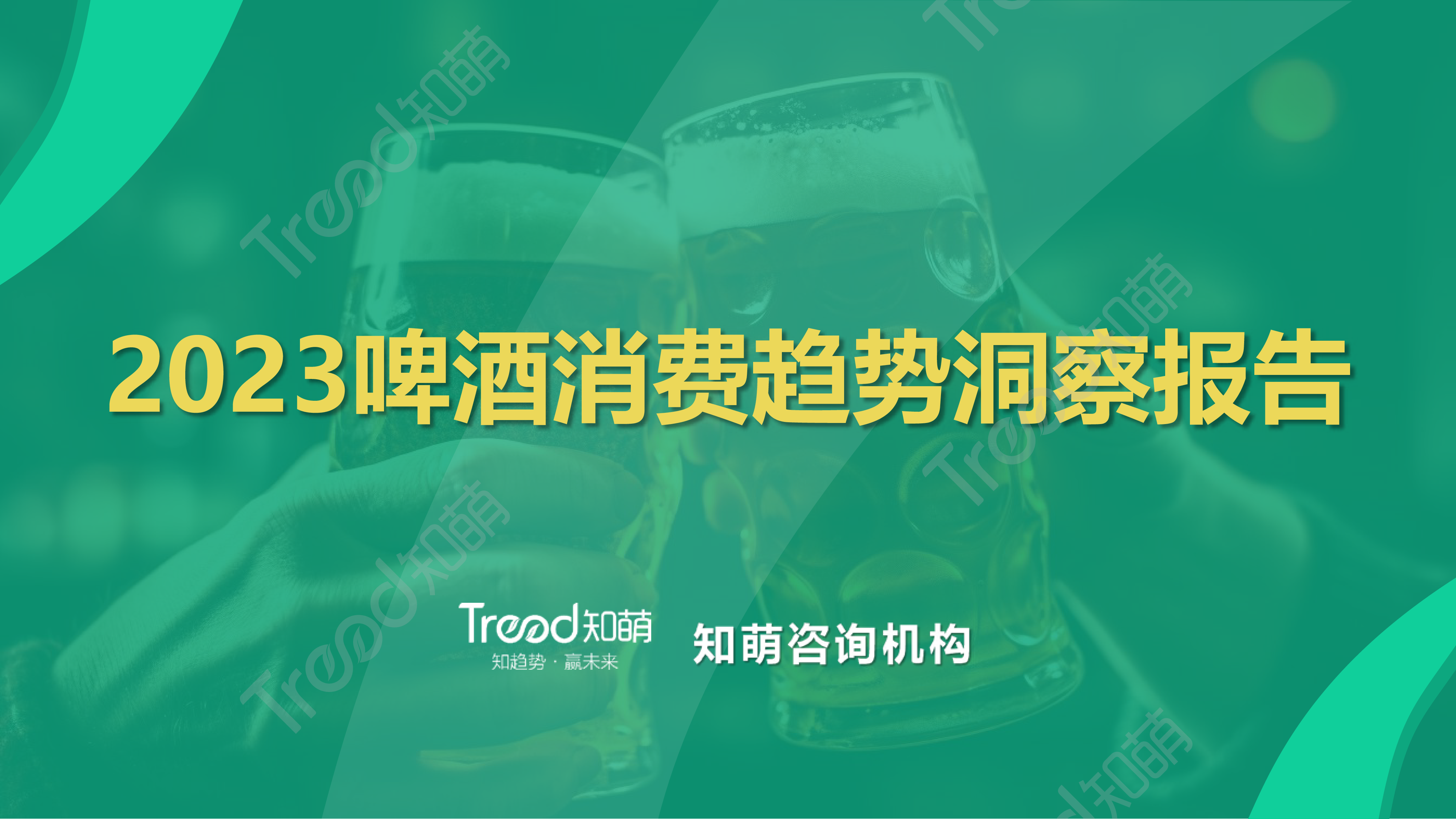 知萌:2023啤酒消费趋势洞察报告