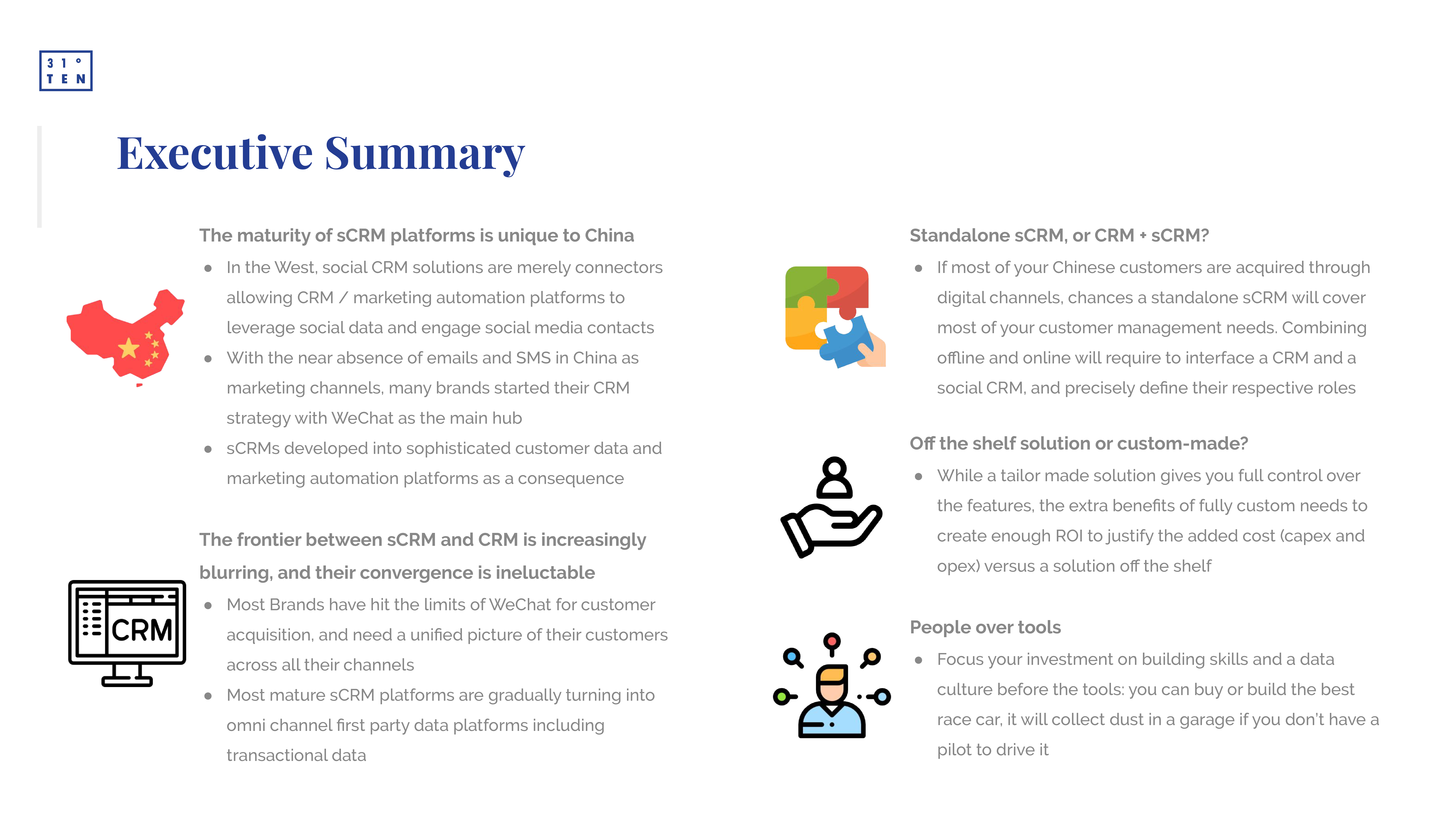31Ten:保持社交性-在中国实施微信社交型CRM战略(SCRM)需要考虑的问题(英文版)