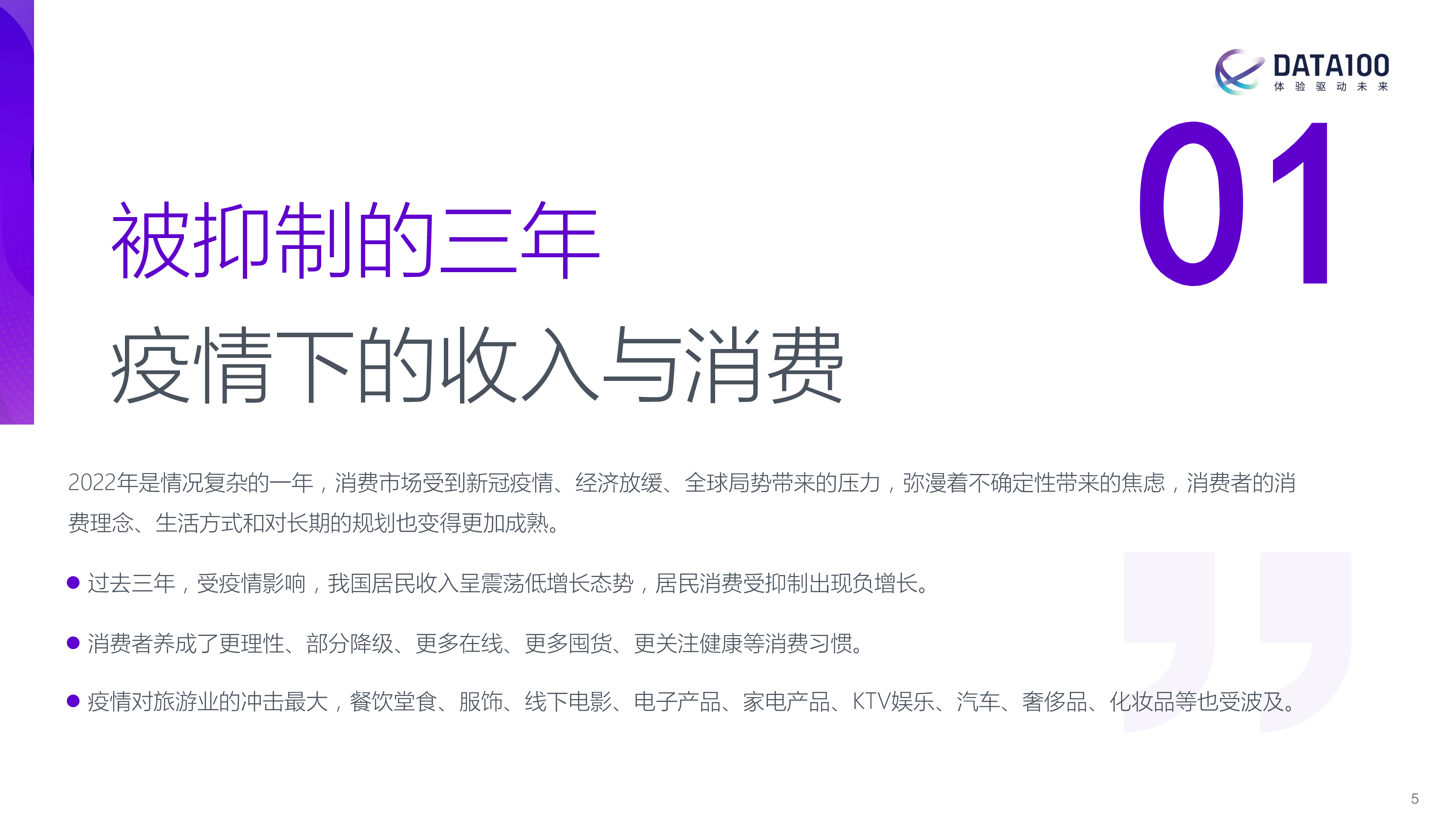 数字100:“复苏与机遇-2023消费趋势洞察报告