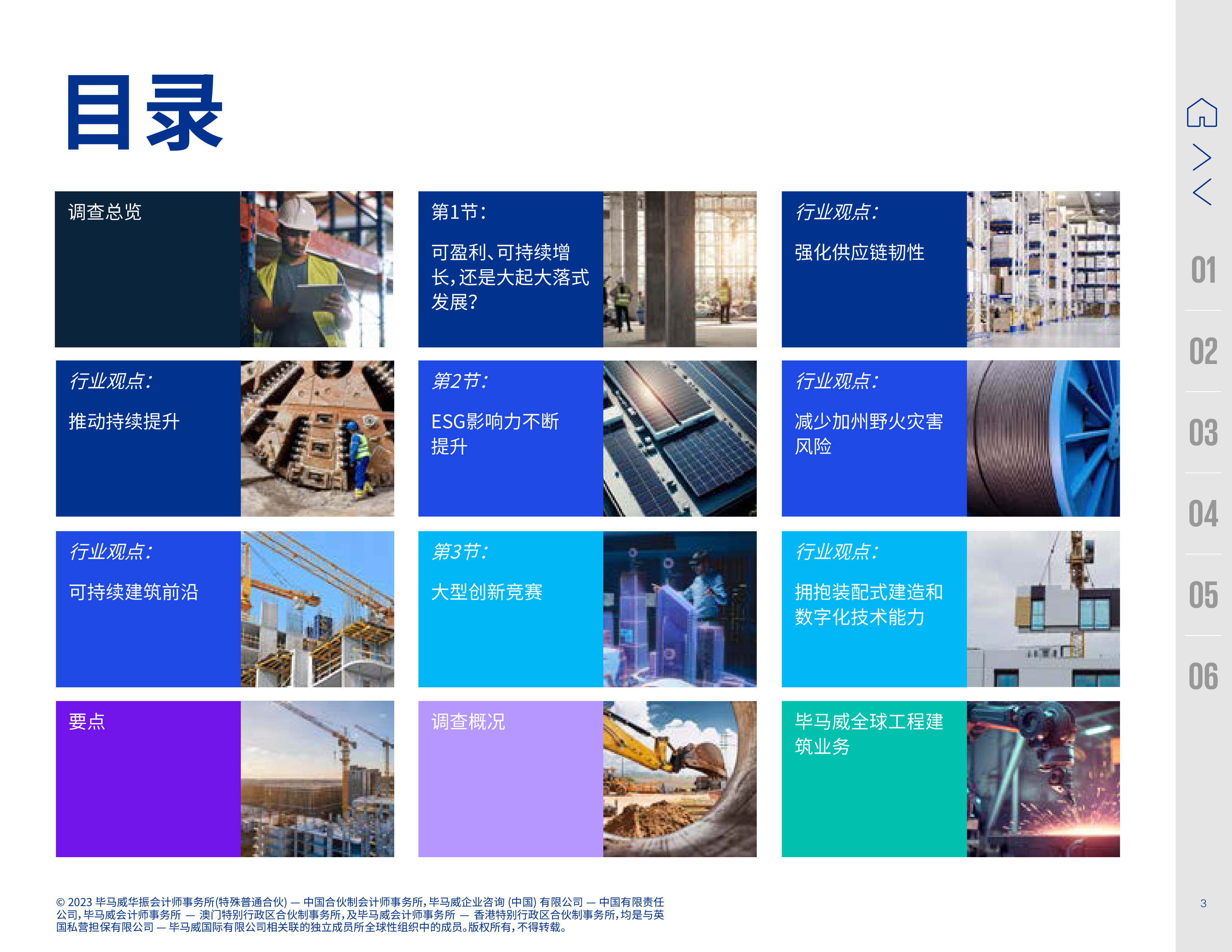 毕马威:2023年度全球建筑业调查报告