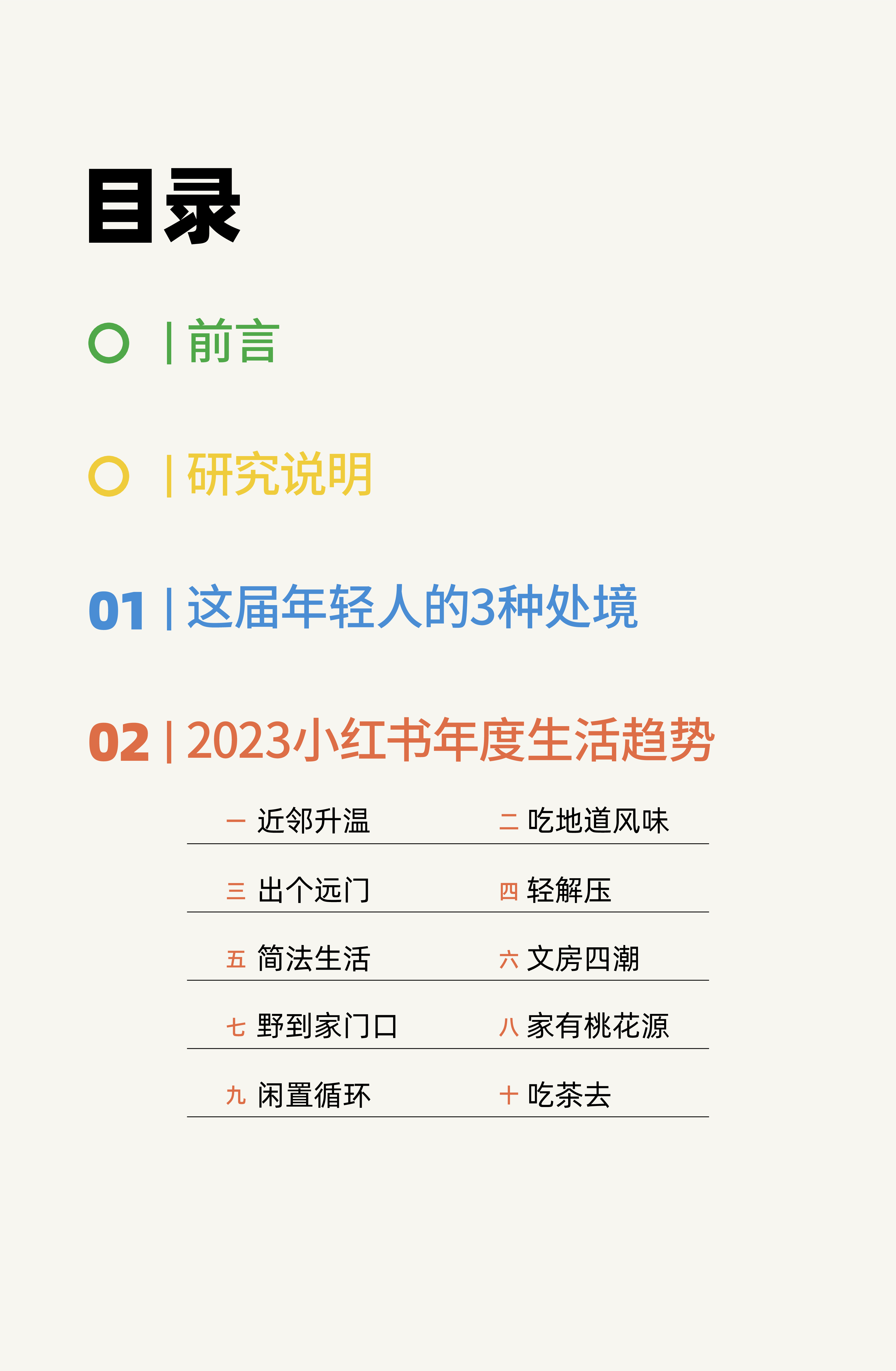 小红书:2023年度生活趋势报告-投入真实生活