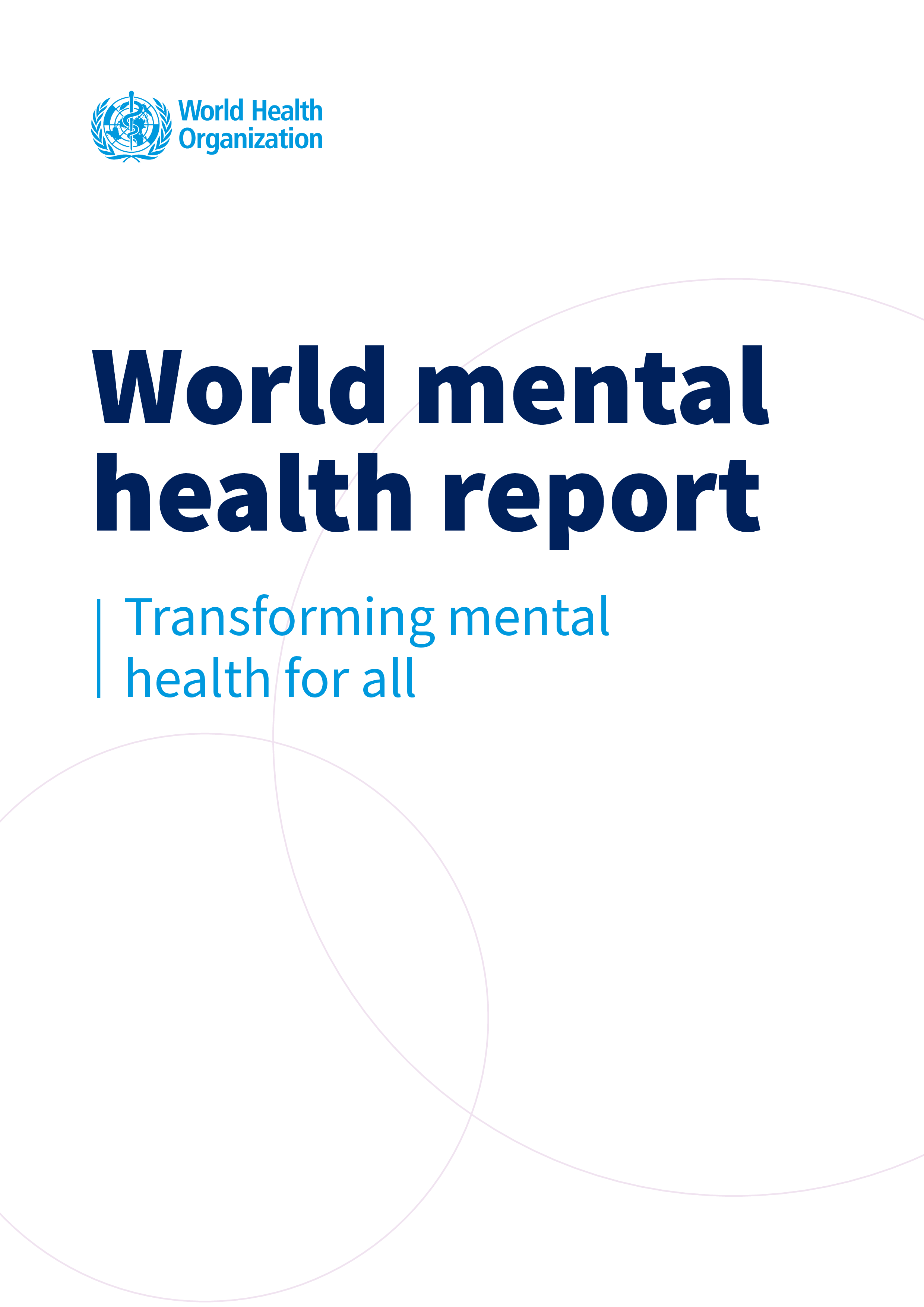 世界卫生组织(WHO):2022年全球心理健康报告(英文版)
