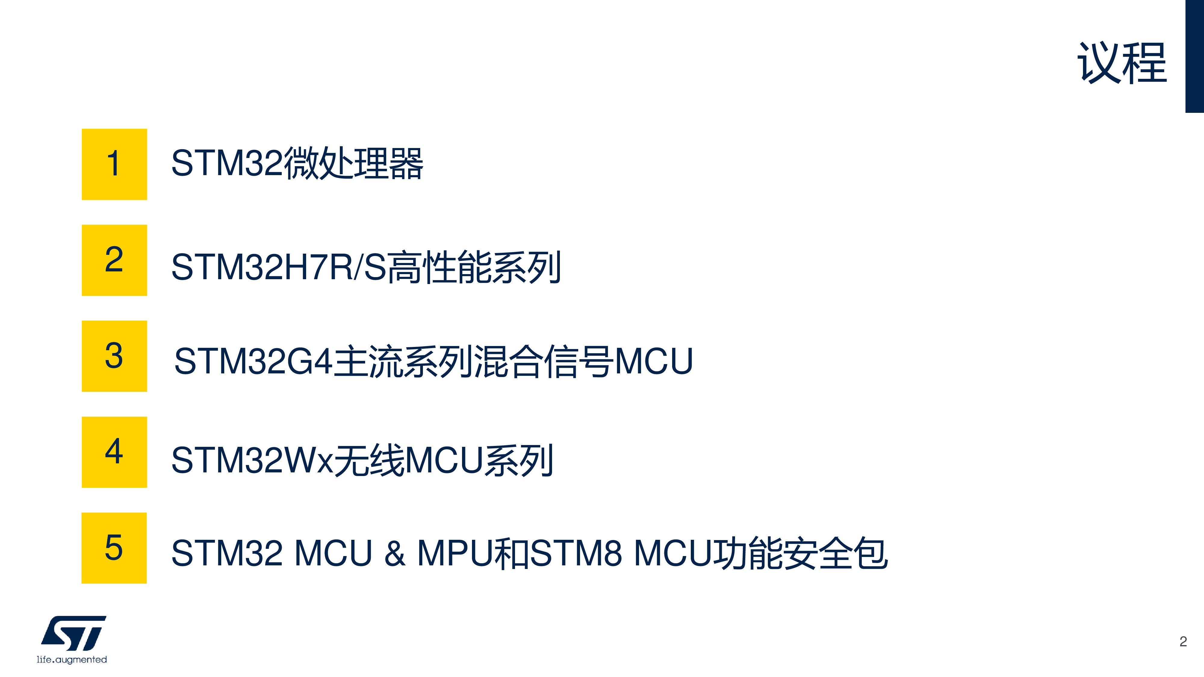 主流STM32工业解决方案高性能MCUMPU及无线