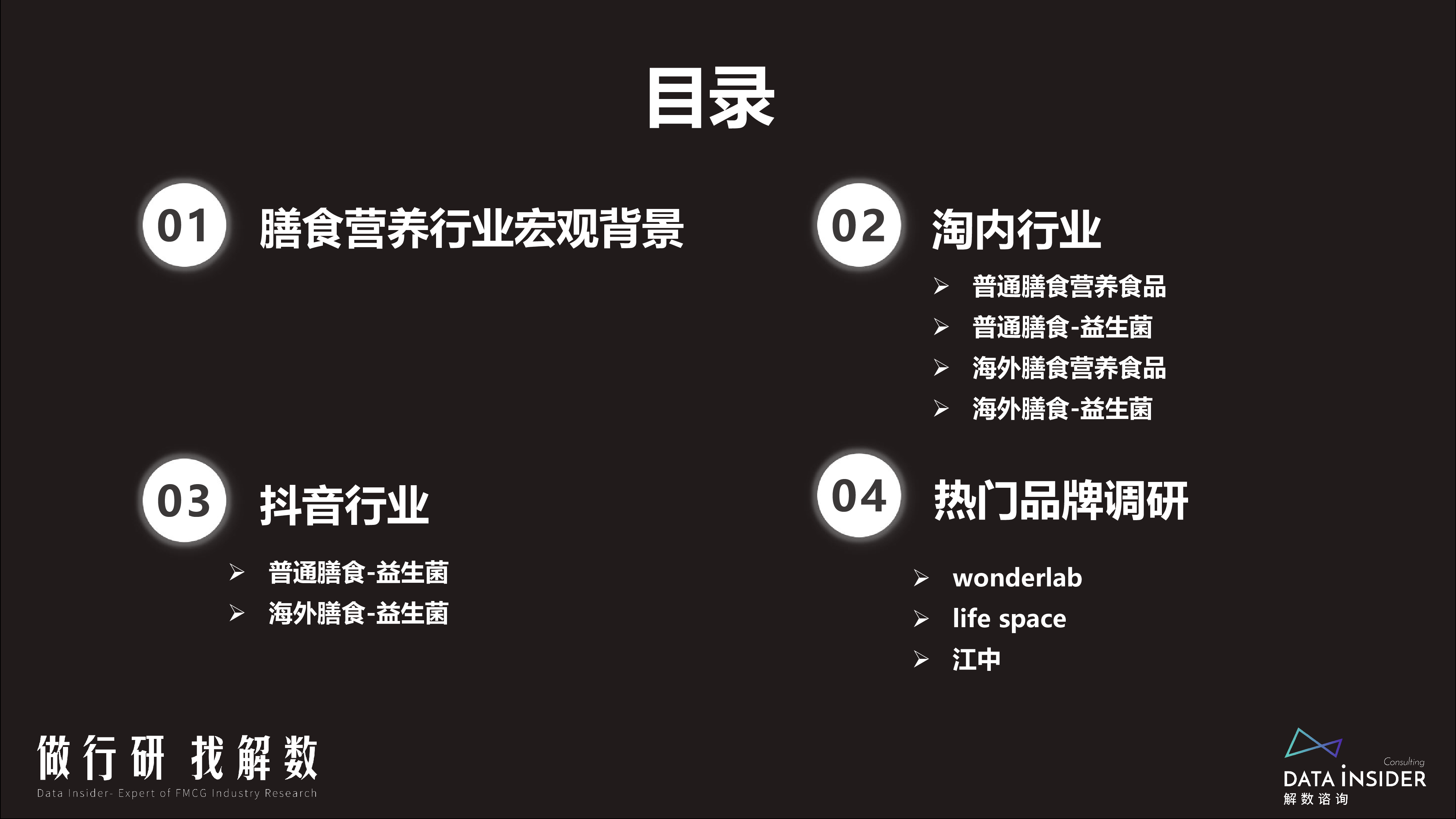 解数咨询2023年膳食营养-益生菌行业调研报告129页