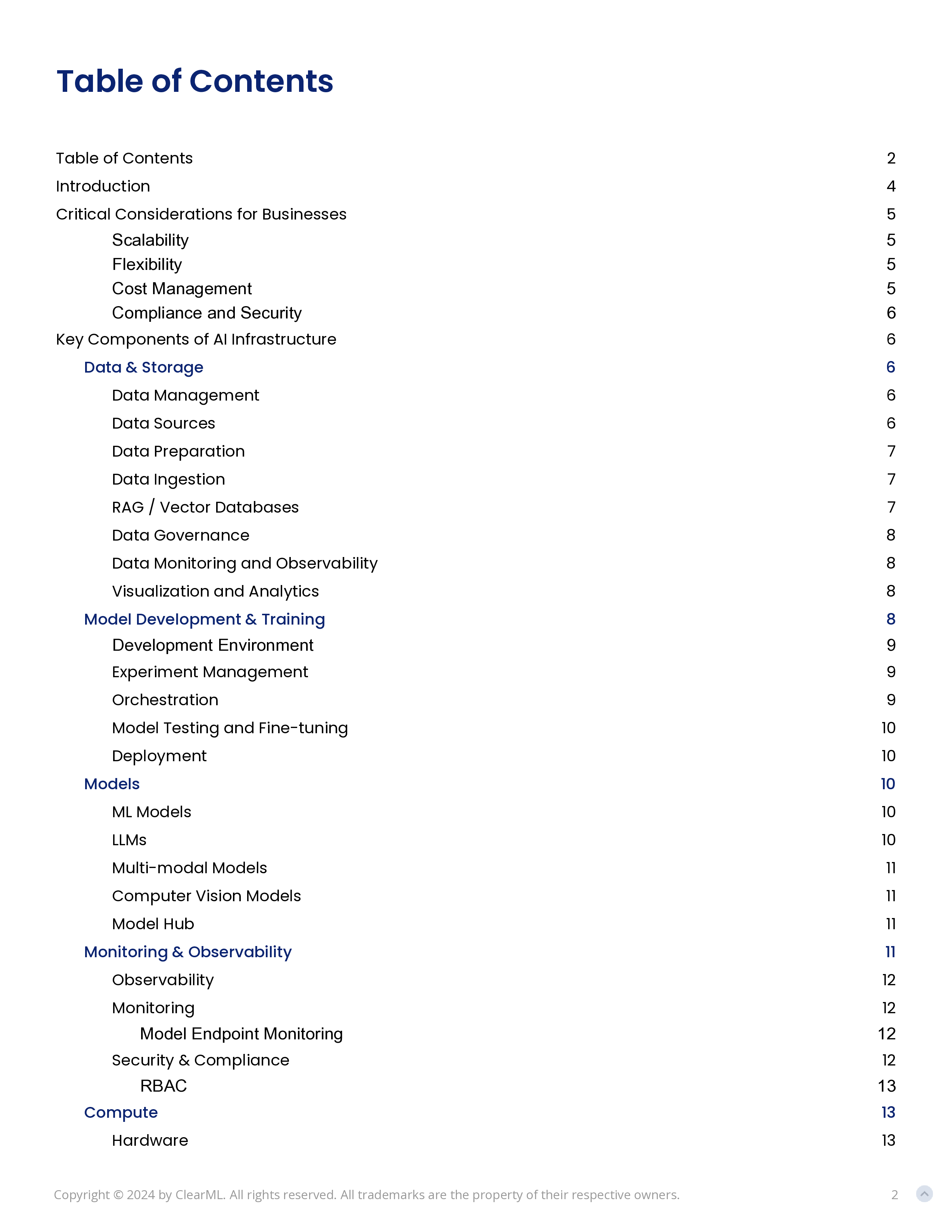 ClearML2024构筑未来人工智能基础设施AIInfra的关键考量因素-市场指南英文版24页