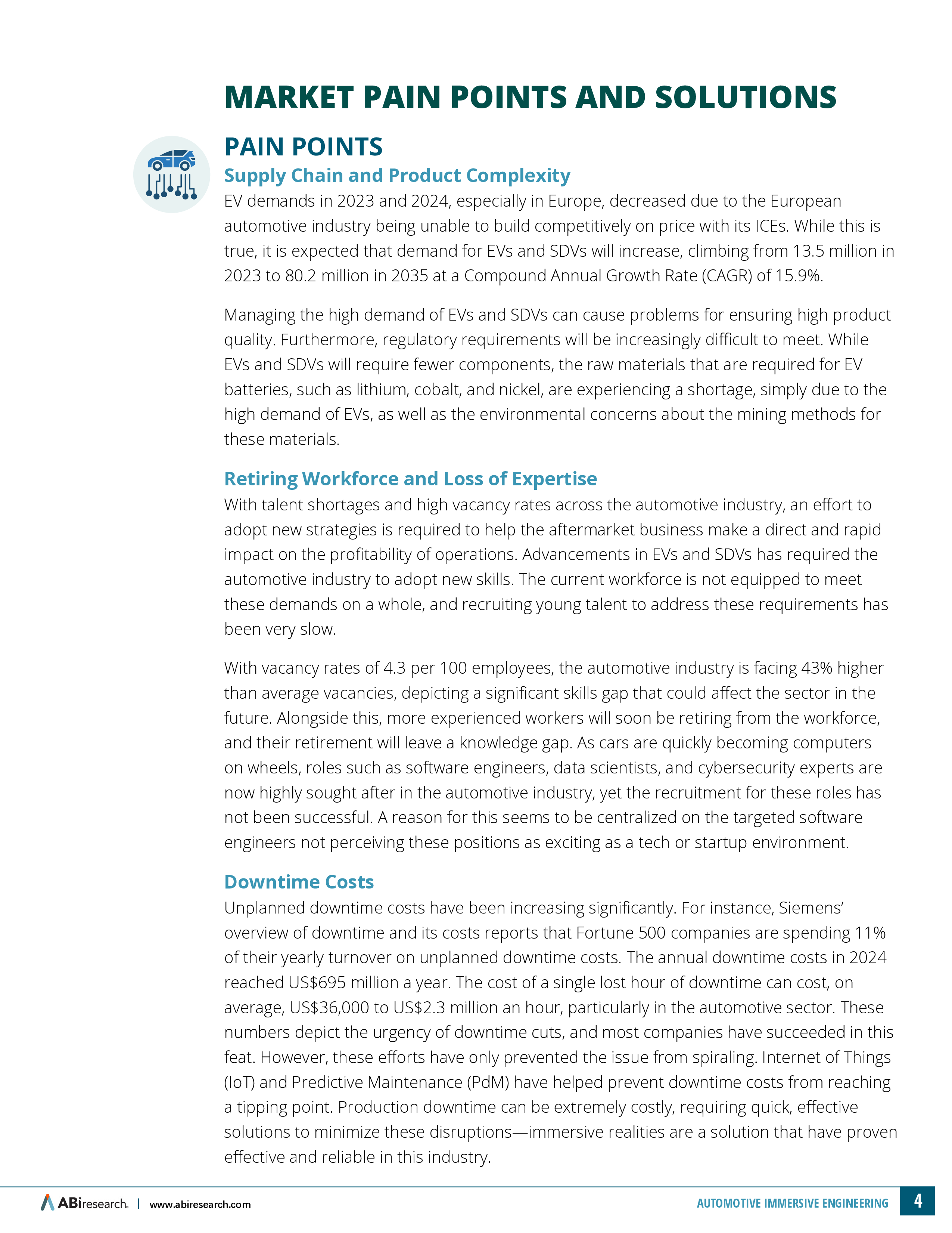 ABIResearch2024汽车沉浸式工程白皮书-扩展现实XR技术如何革新设计制造和客户参与英文版9页