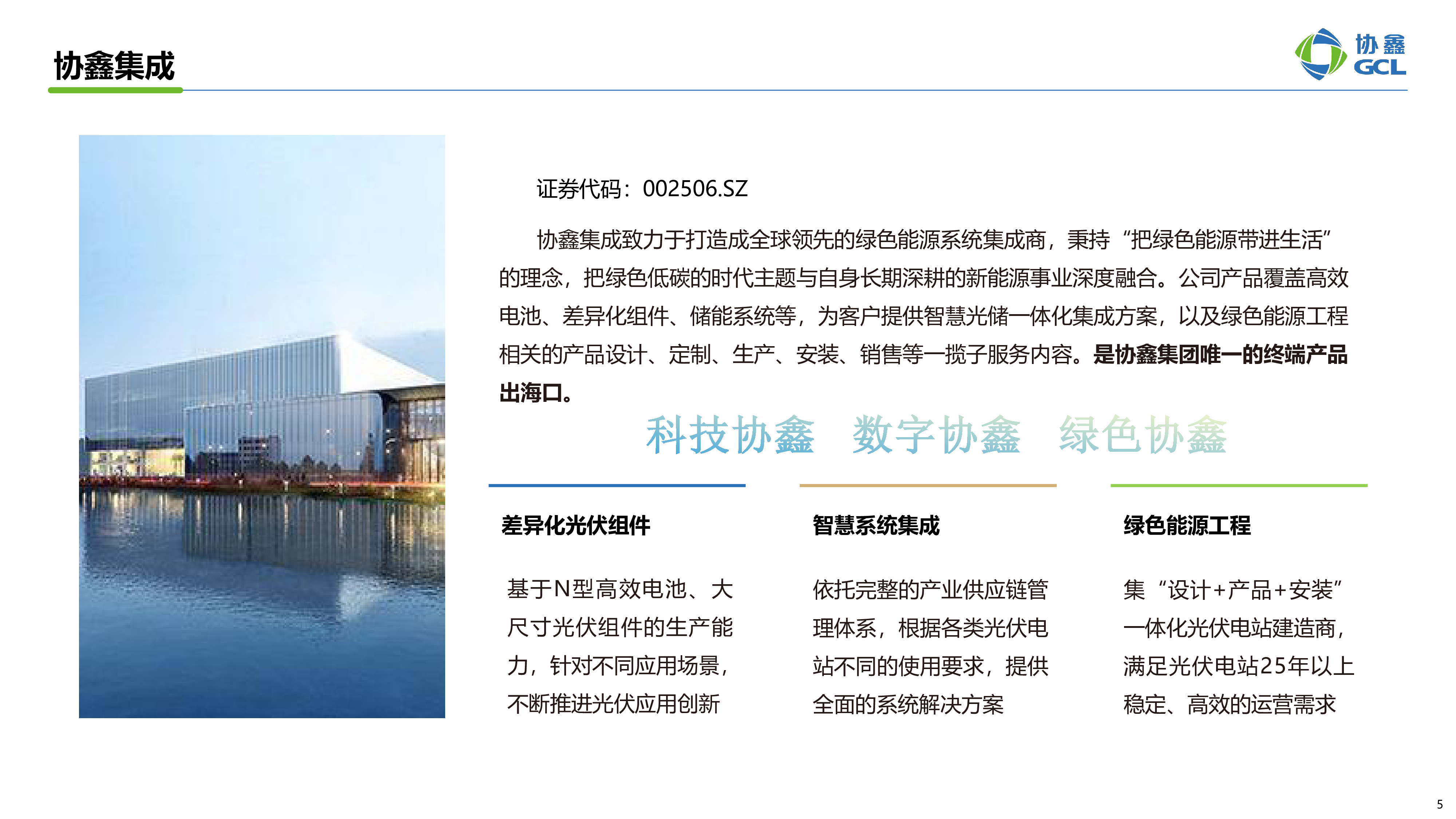 协鑫集成-协鑫碳链低碳赋能未来