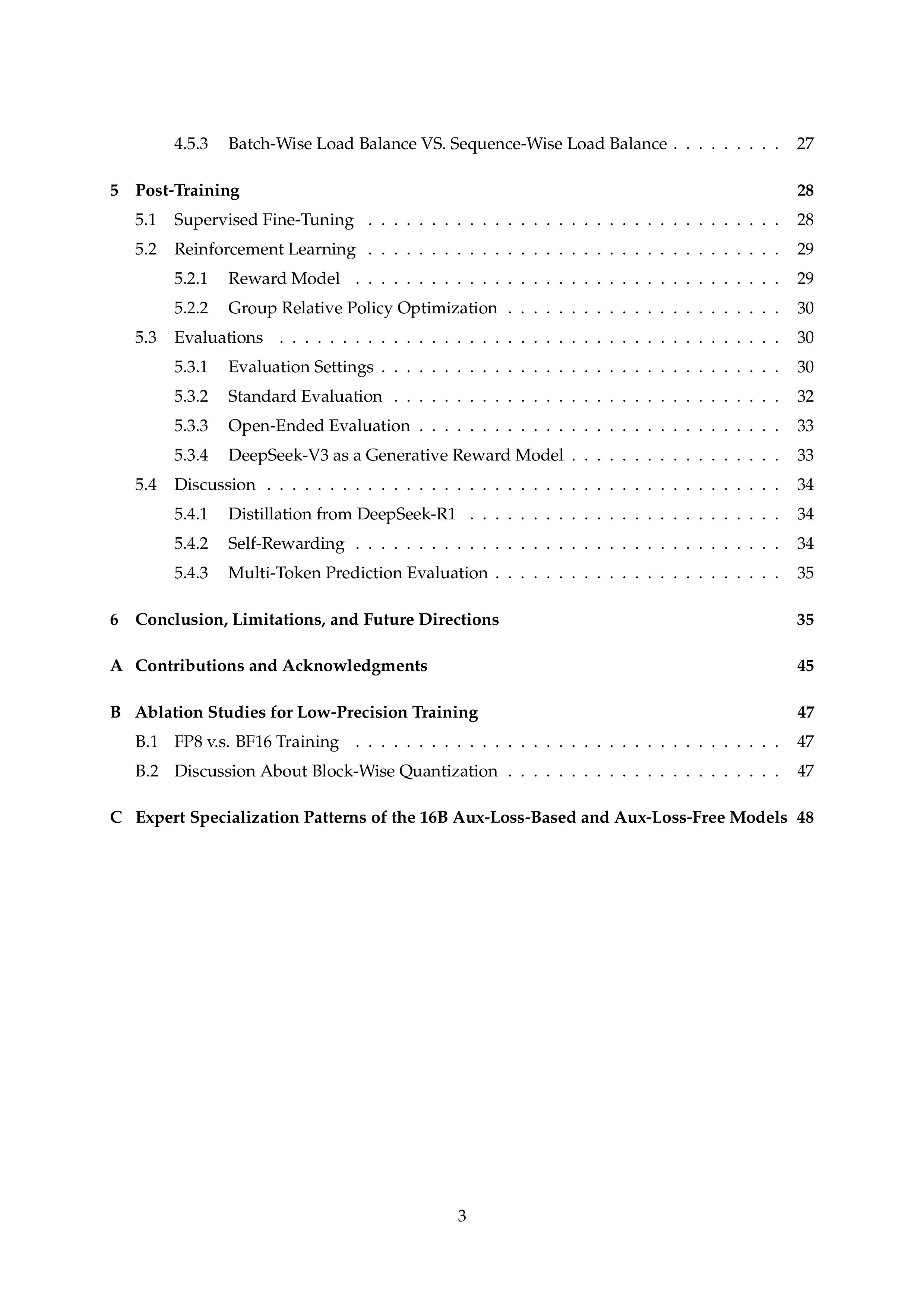 DeepSeekV3技术报告