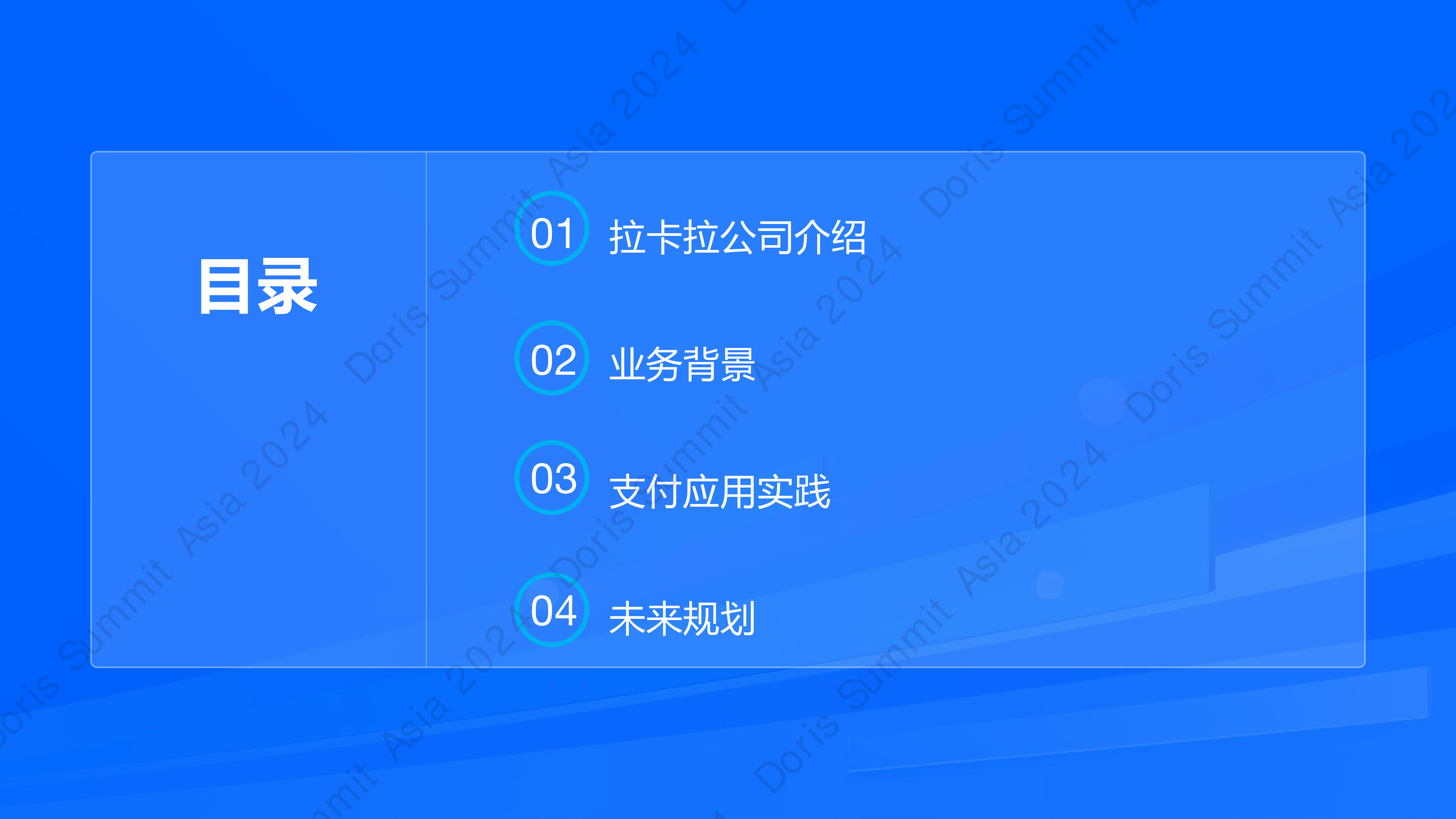 ApacheDoris在拉卡拉支付场景下的应用探索-张杰拉卡拉