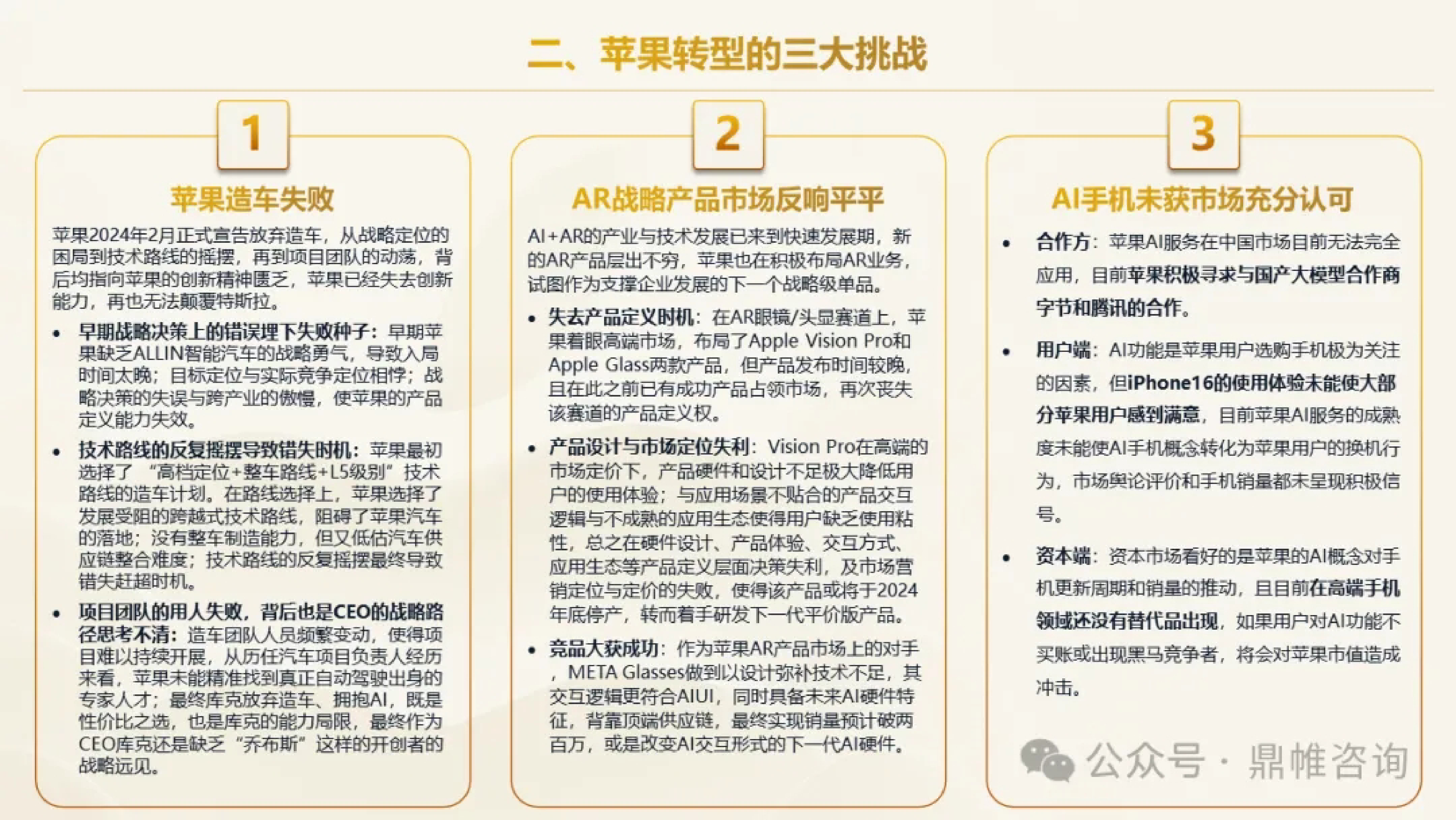 鼎帷咨询2025苹果人工智能发展战略研究报告140页