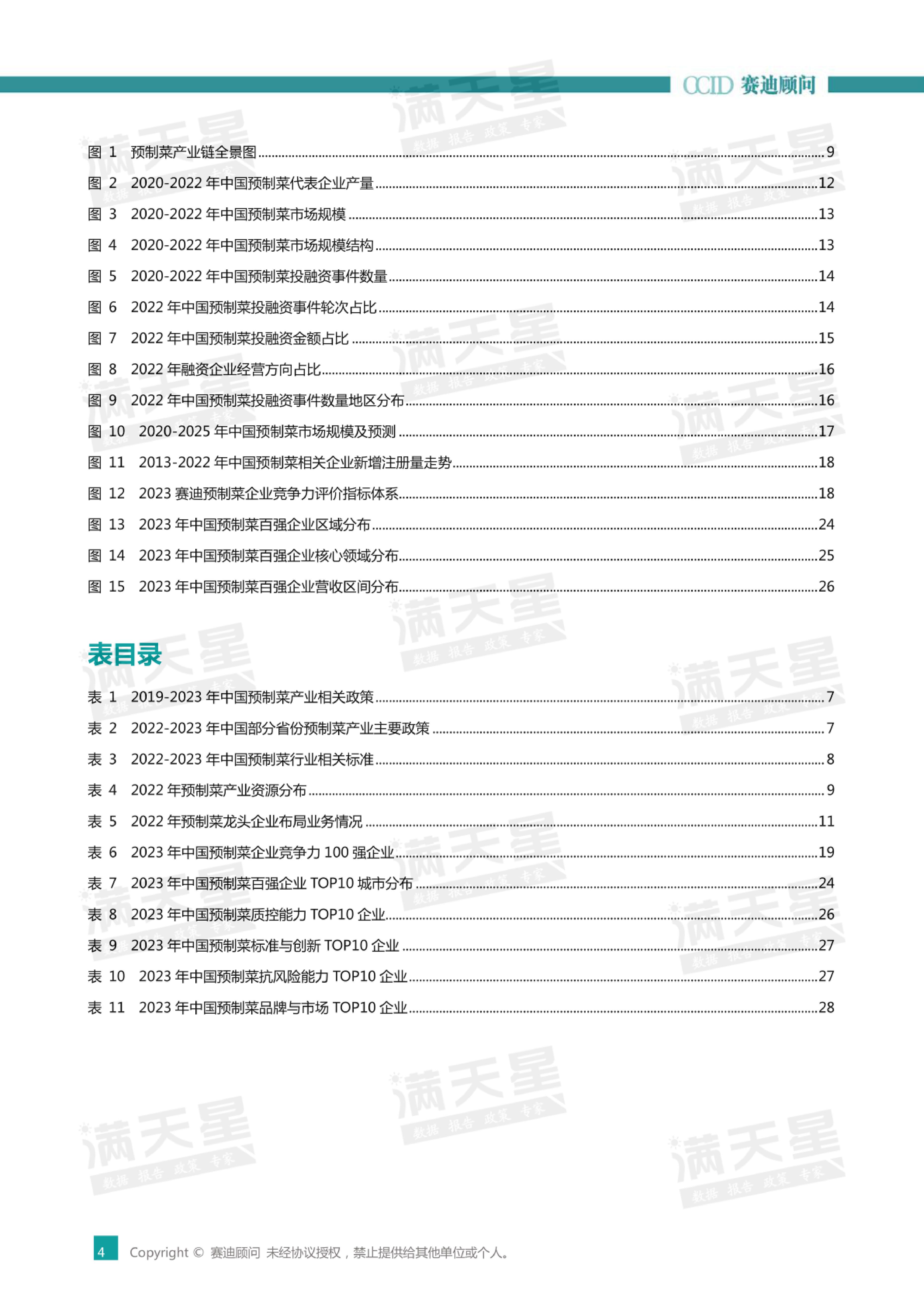 赛迪智库2023中国预制菜企业竞争力百强研究34页