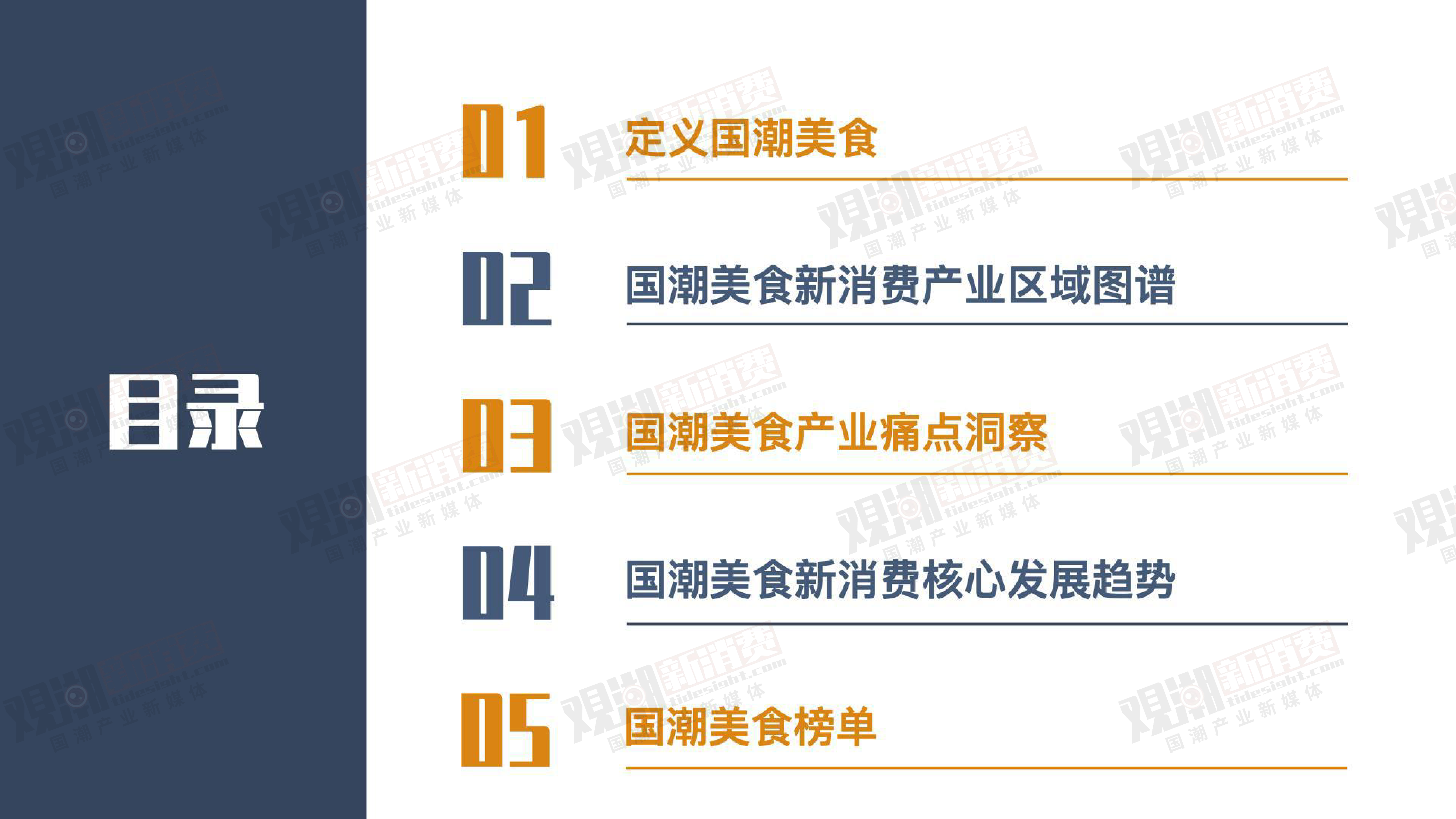 观潮研究院2023国潮美食新消费产业洞察报告54页