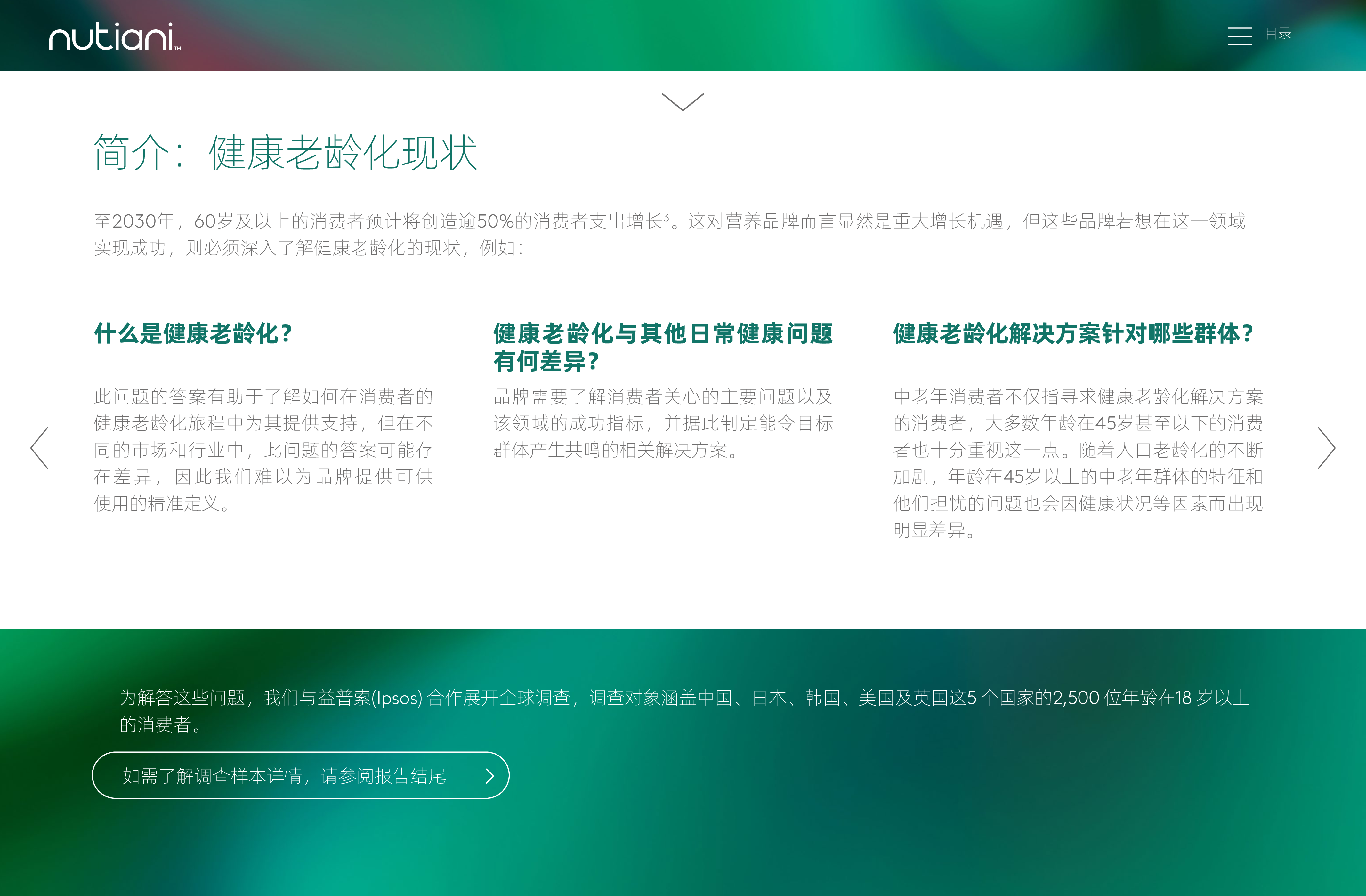 Nutiani2024主动赋能营养先行-了解健康老年群体推动营养创新报告36页