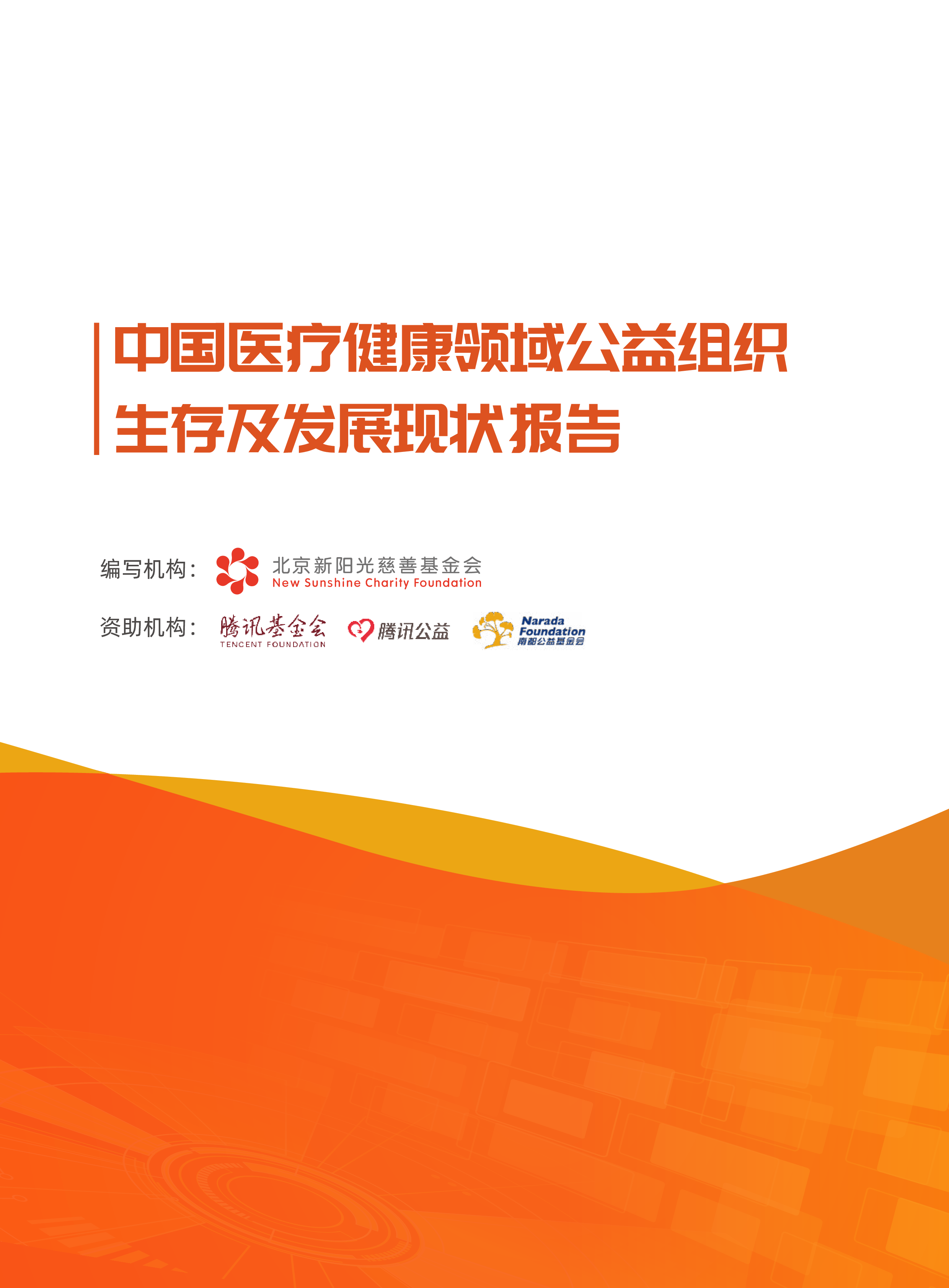 北京新阳光慈善基金会2024中国医疗健康领域公益组织生存及发展现状报告106页