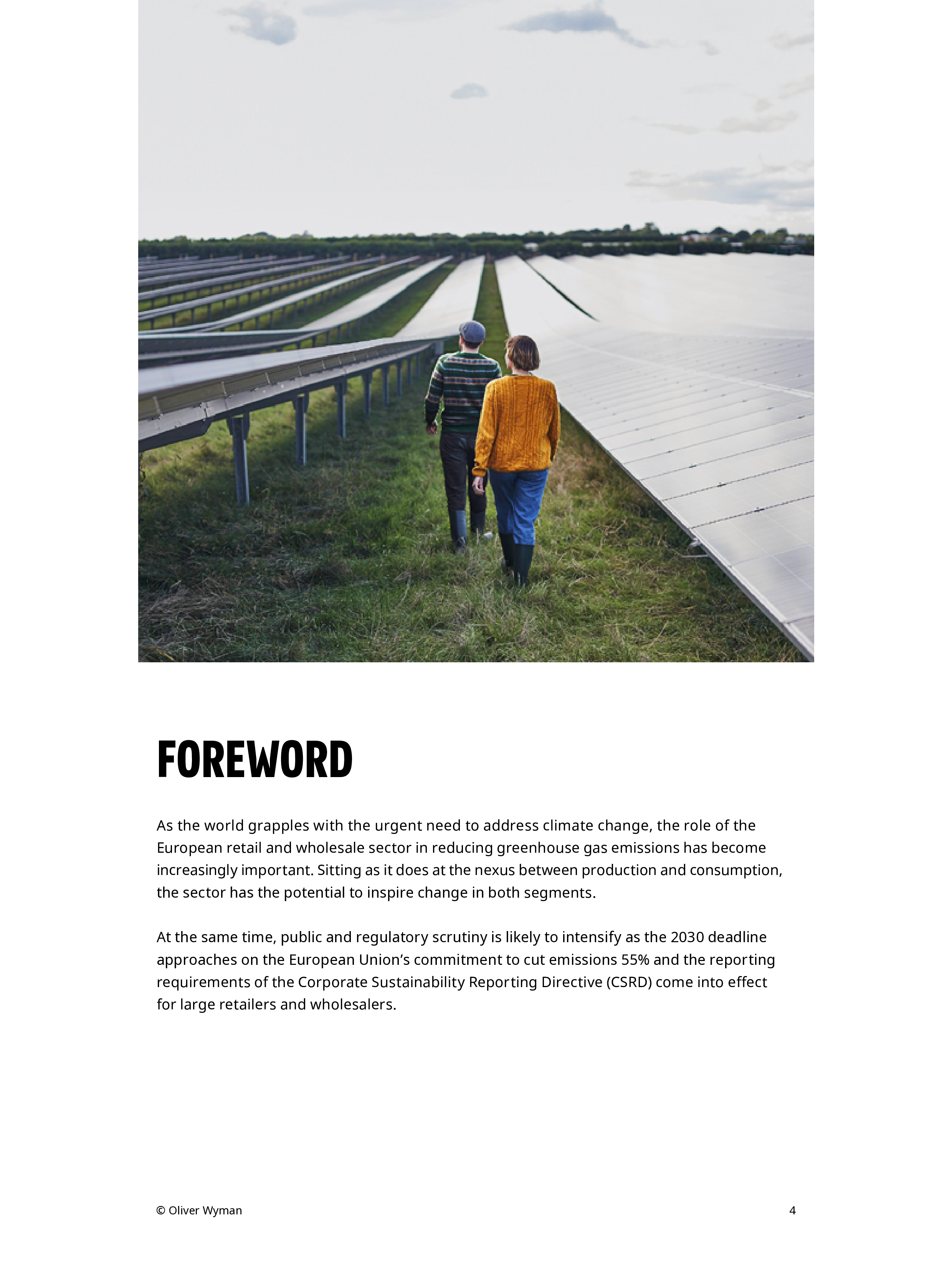 奥纬咨询Eurocommerce2024零售业净零变革欧洲及其全球价值链的碳足迹洞察报告英文版85页