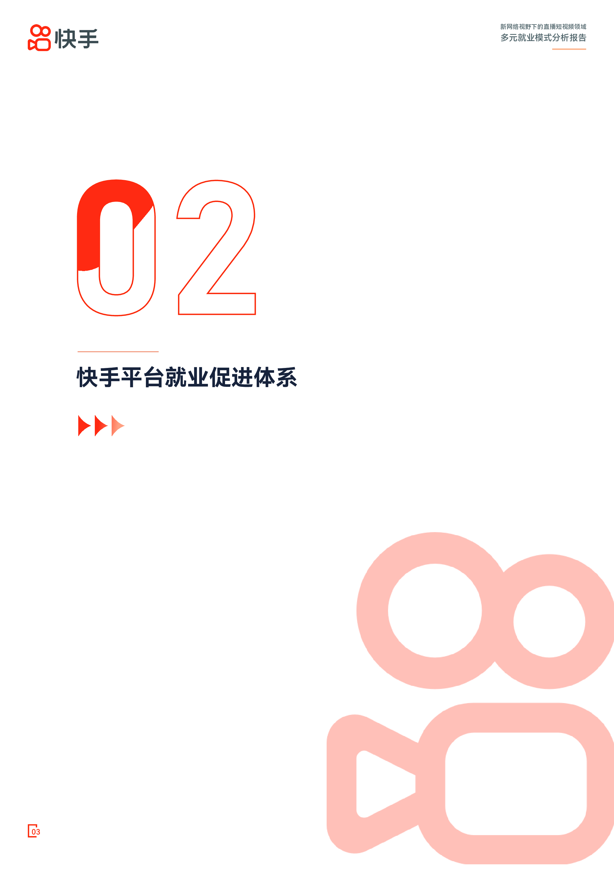 快手2023新网络视野下的直播短视频领域多元就业模式分析报告33页