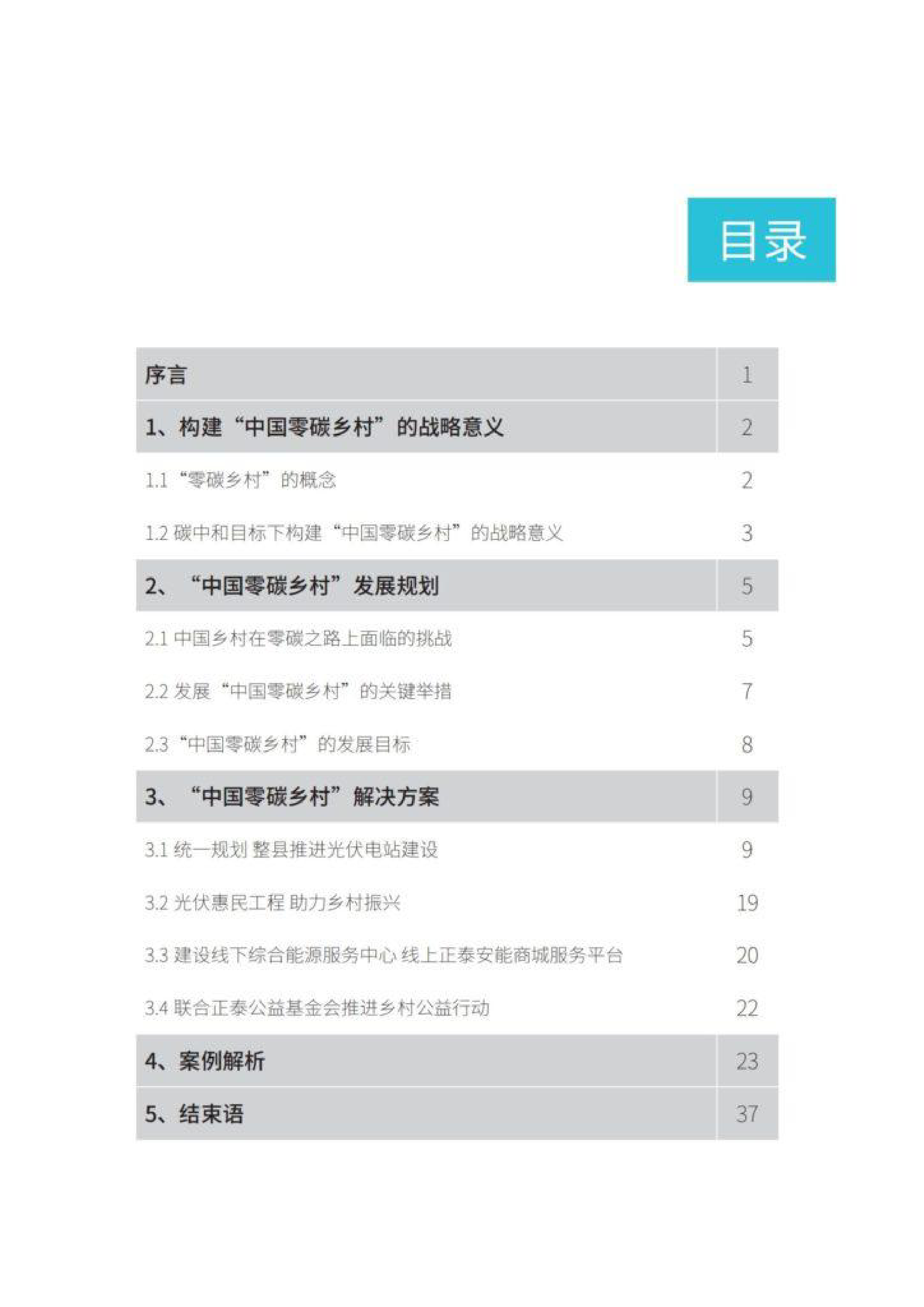 国家电投中国零碳乡村白皮书整县推进综合解决方案40页