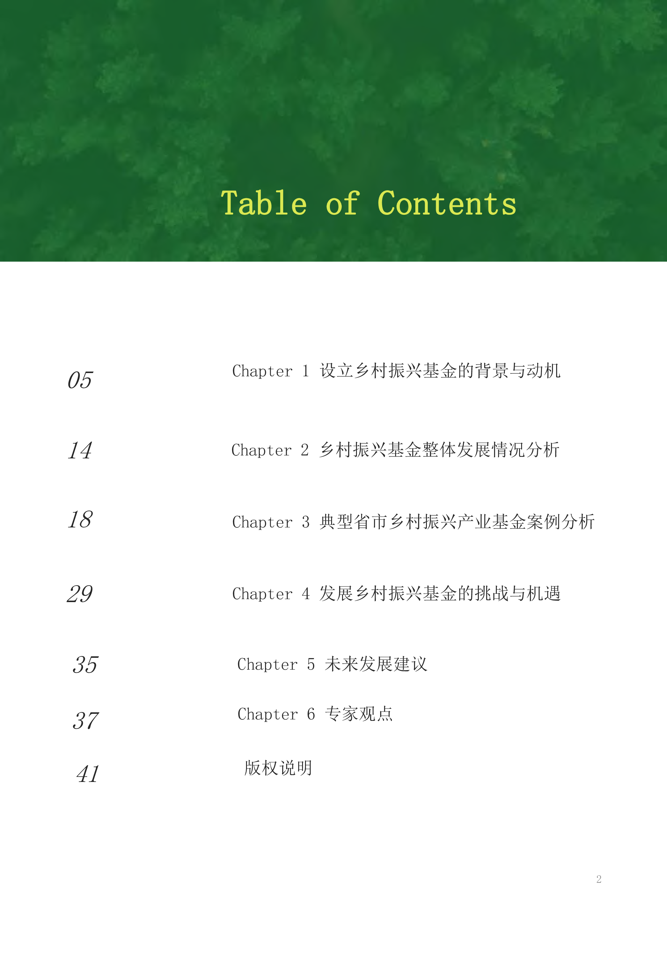 艾格农业2022年乡村振兴基金绿皮书46页