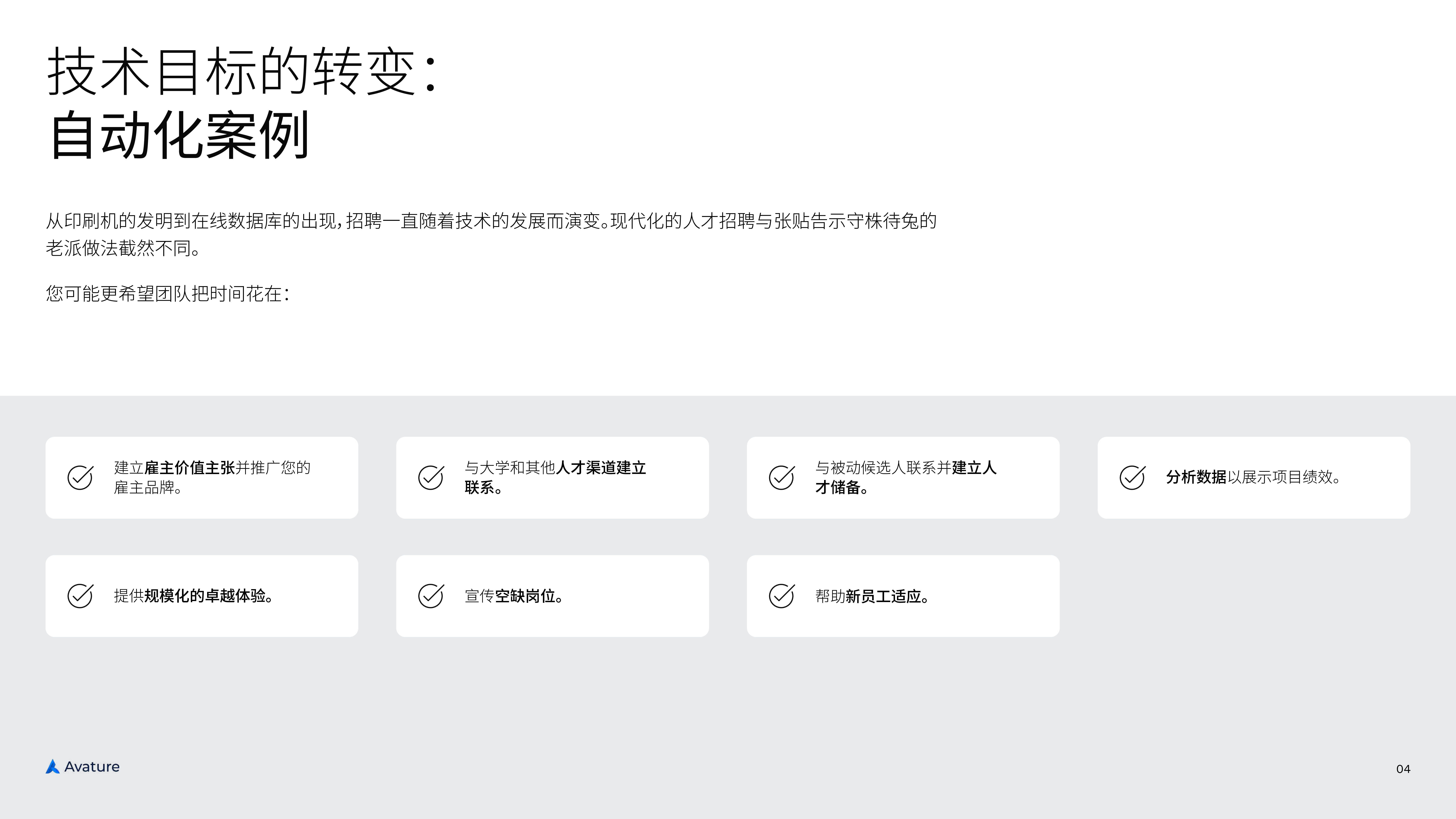艾睿德Avature2024推动数字化招聘自动化和人工智能指南28页