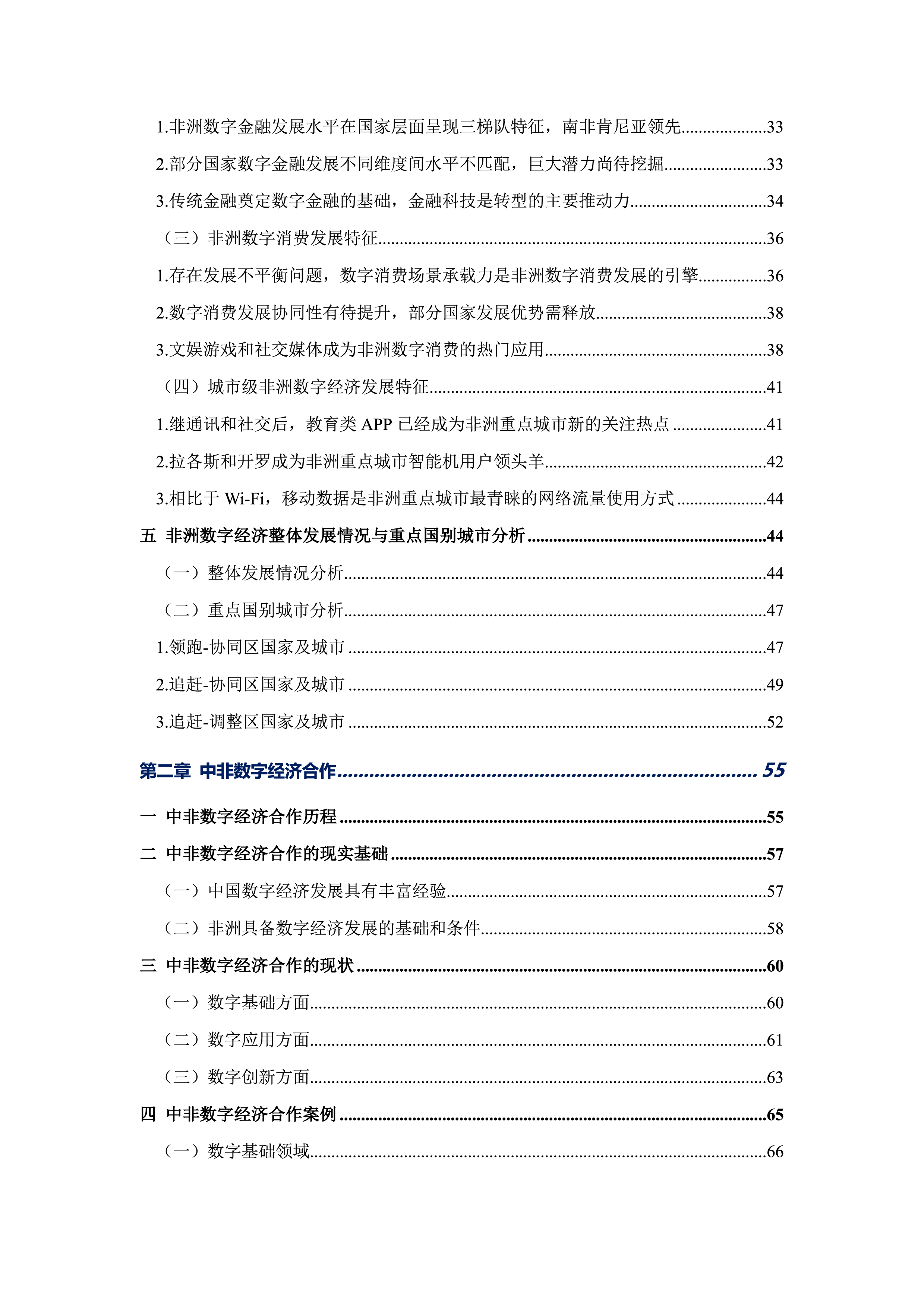 湖南大学非洲数字经济发展指数与中非数字经济合作报告202496页
