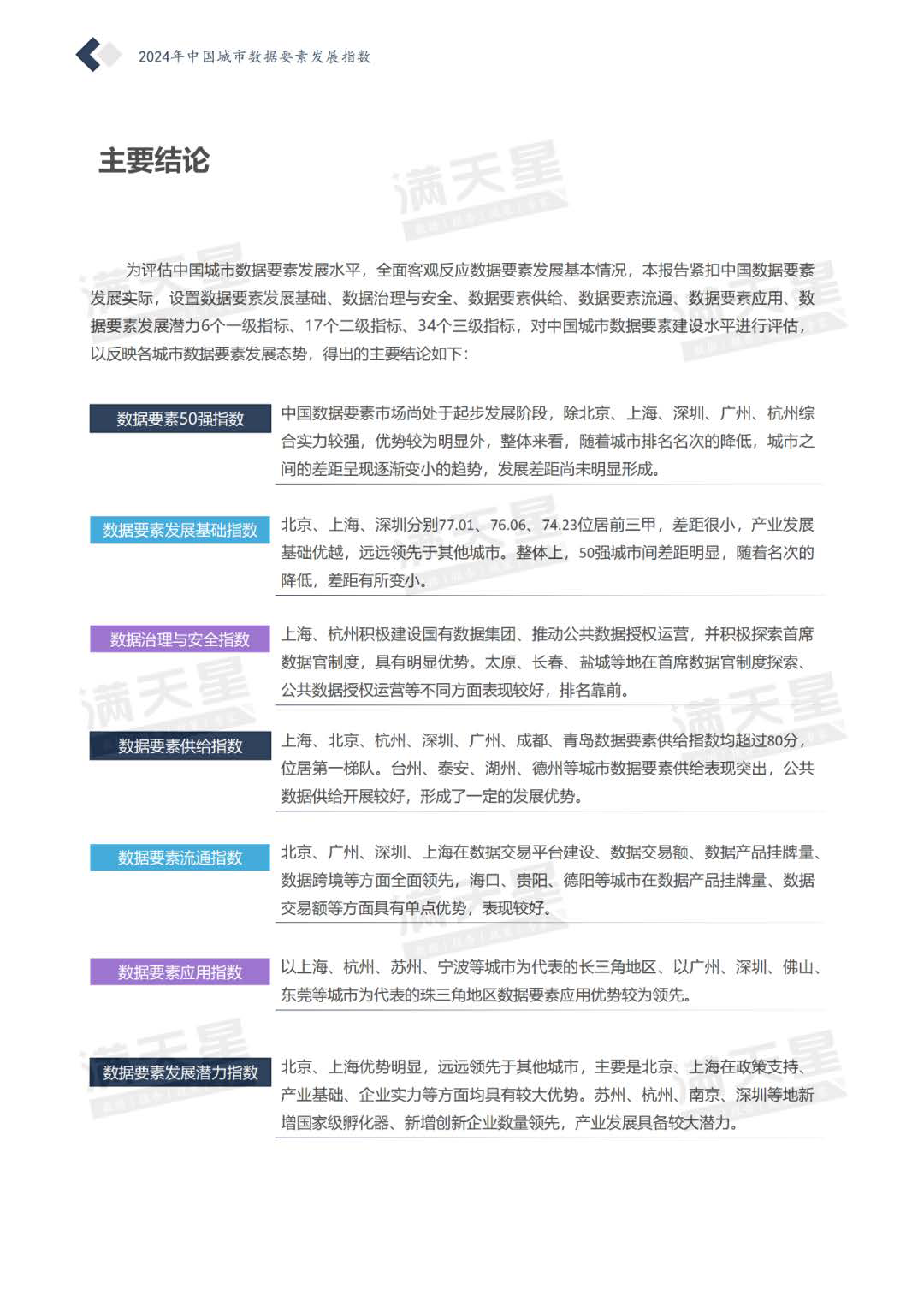 赛迪顾问2024中国城市数据要素发展指数报告42页
