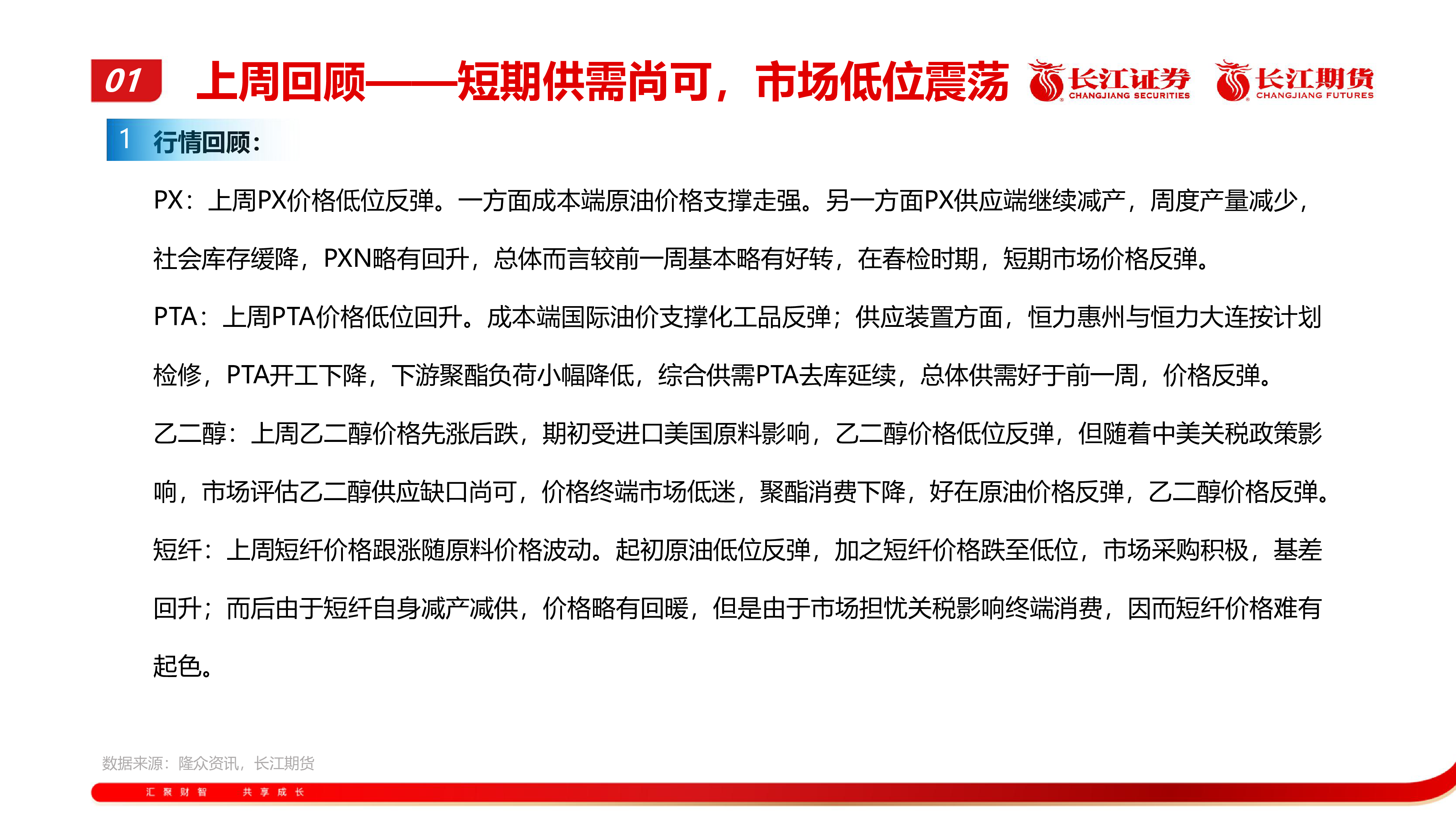 PTA产业周报：产业供需尚可，短期低位震荡