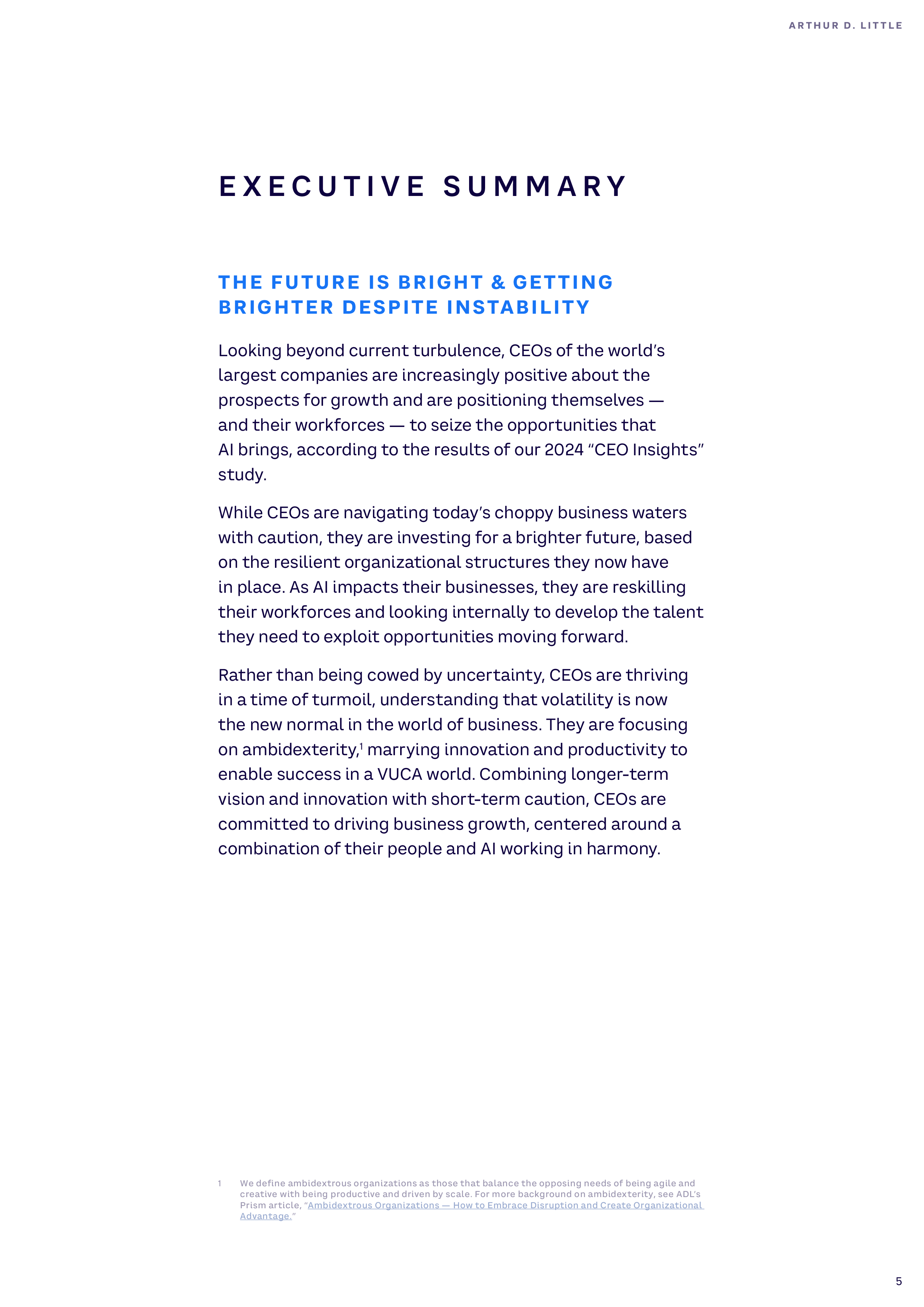 理特咨询2024全球大型企业CEO洞察力研究报告-在不确定的世界中保持积极英文版28页