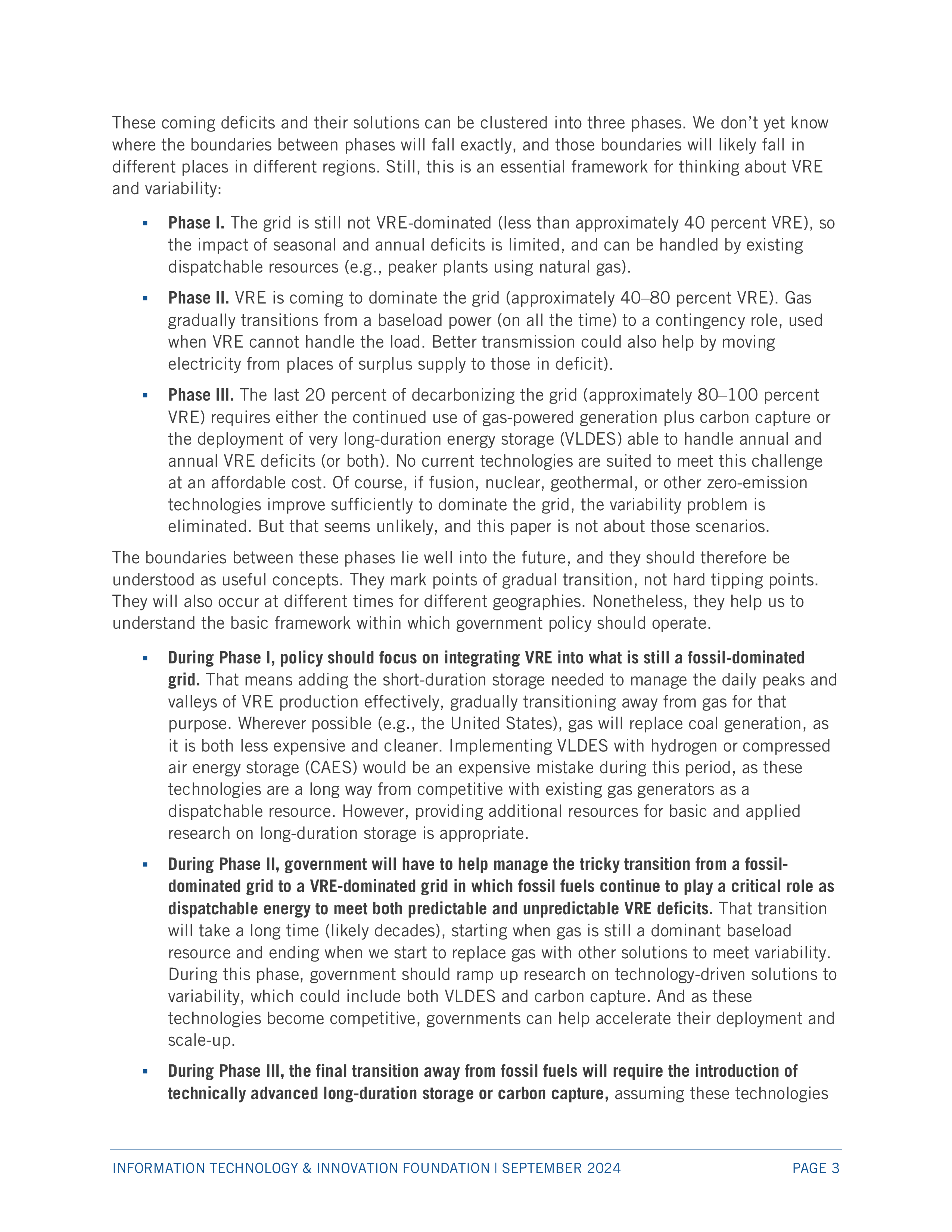 ITIF2024为什么风能和太阳能需要天然气应对波动性的现实策略研究报告英文版42页