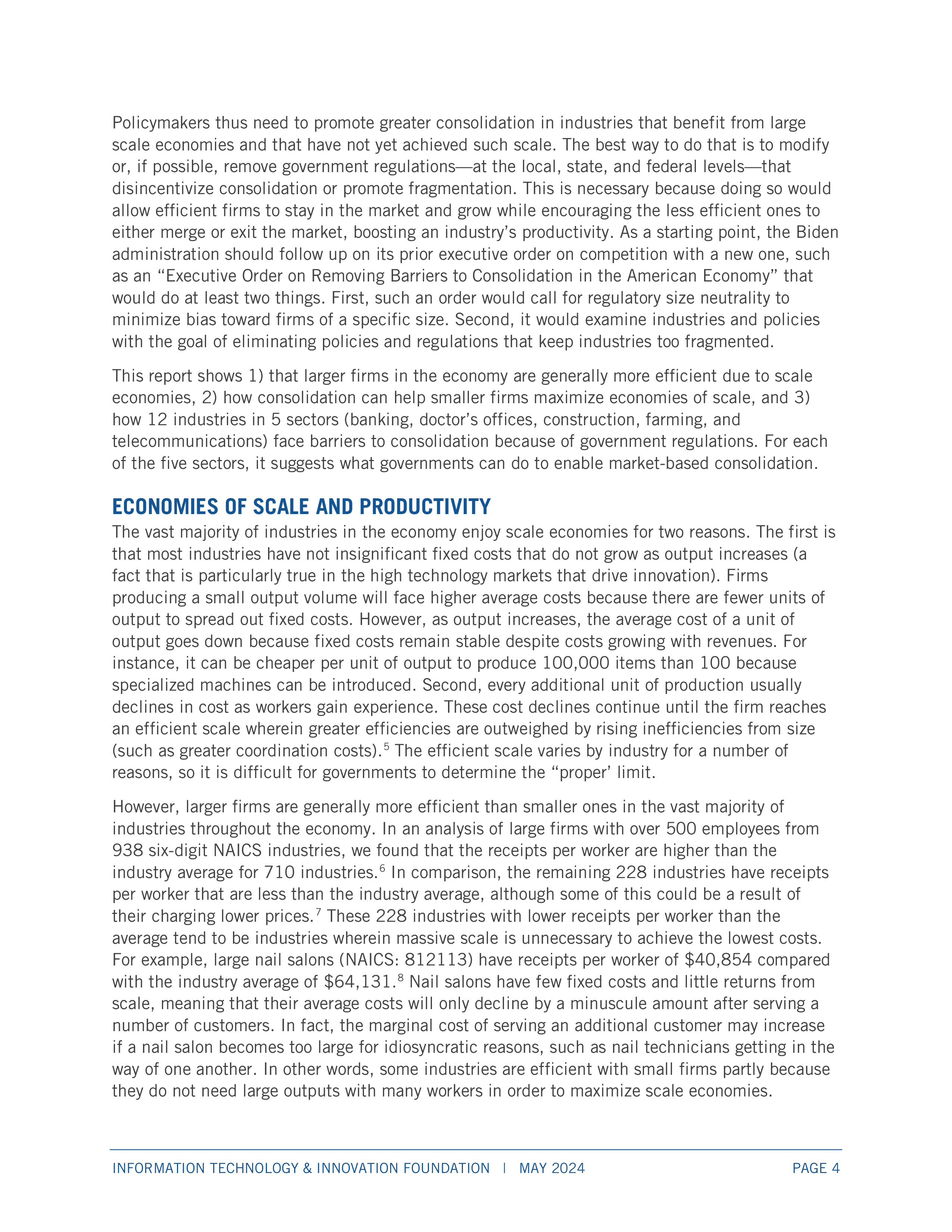ITIF2024为何美国经济需要更多非更少的整合研究报告英文版30页