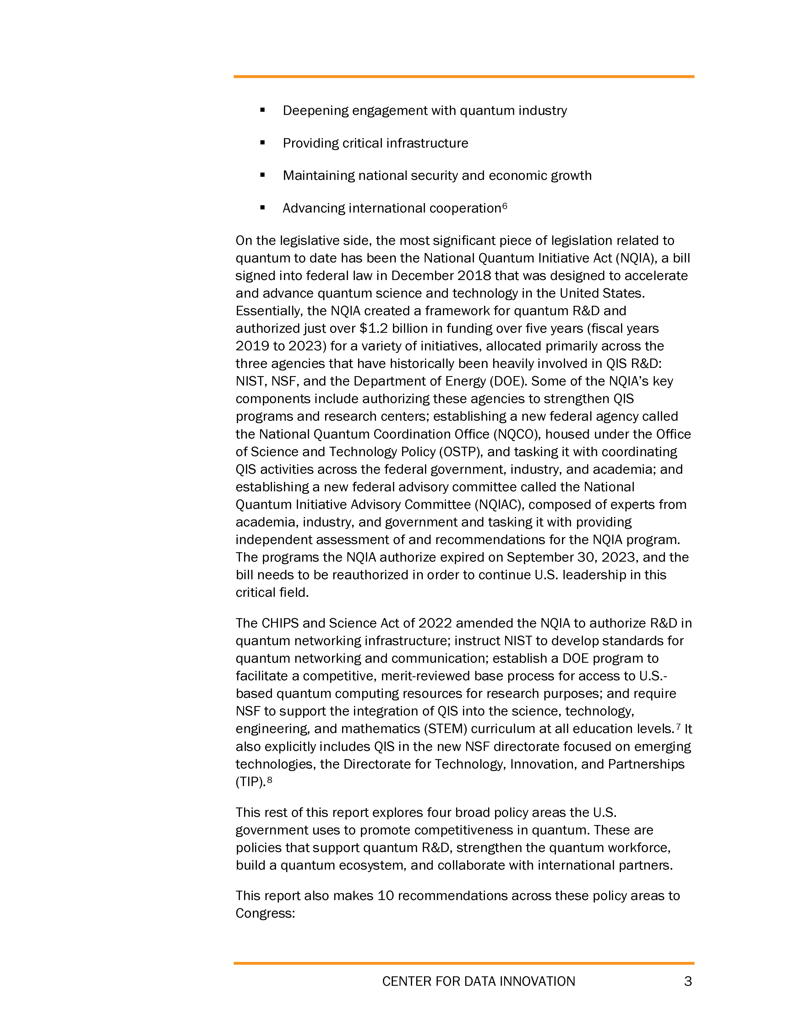ITIF203美国的量子政策方针研究报告英文版32页