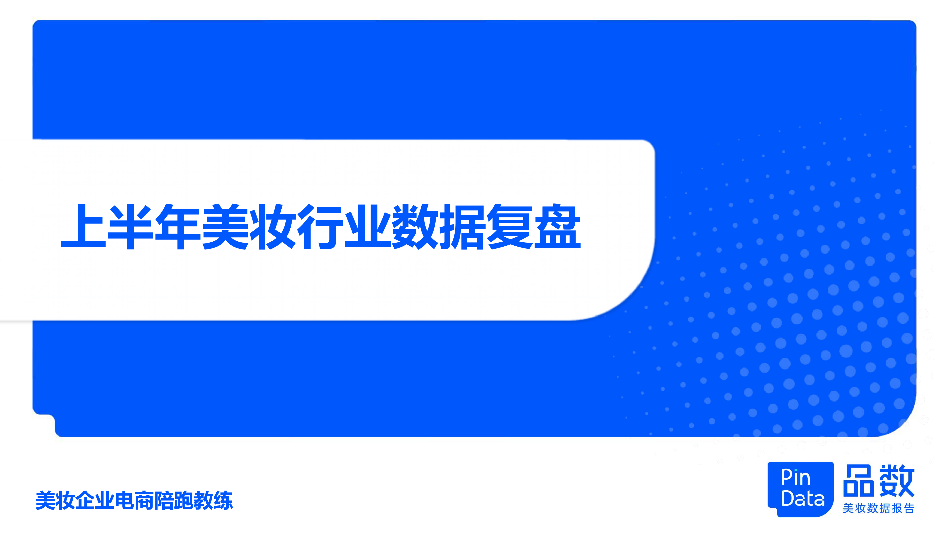 解数咨询2024上半年美妆行业数据复盘报告41页