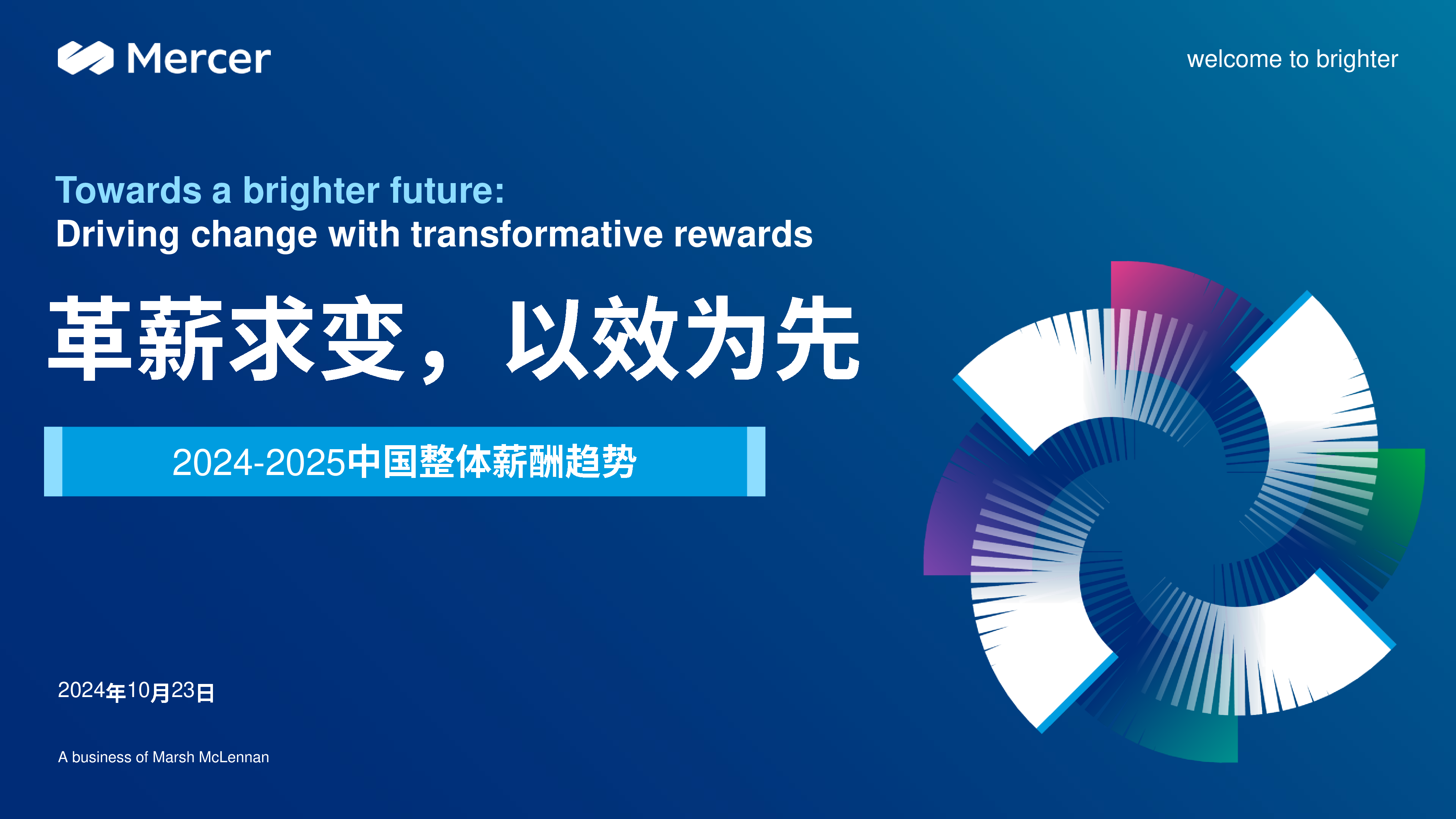 美世革薪求变以效为先2024-2025中国整体薪酬趋势报告24页