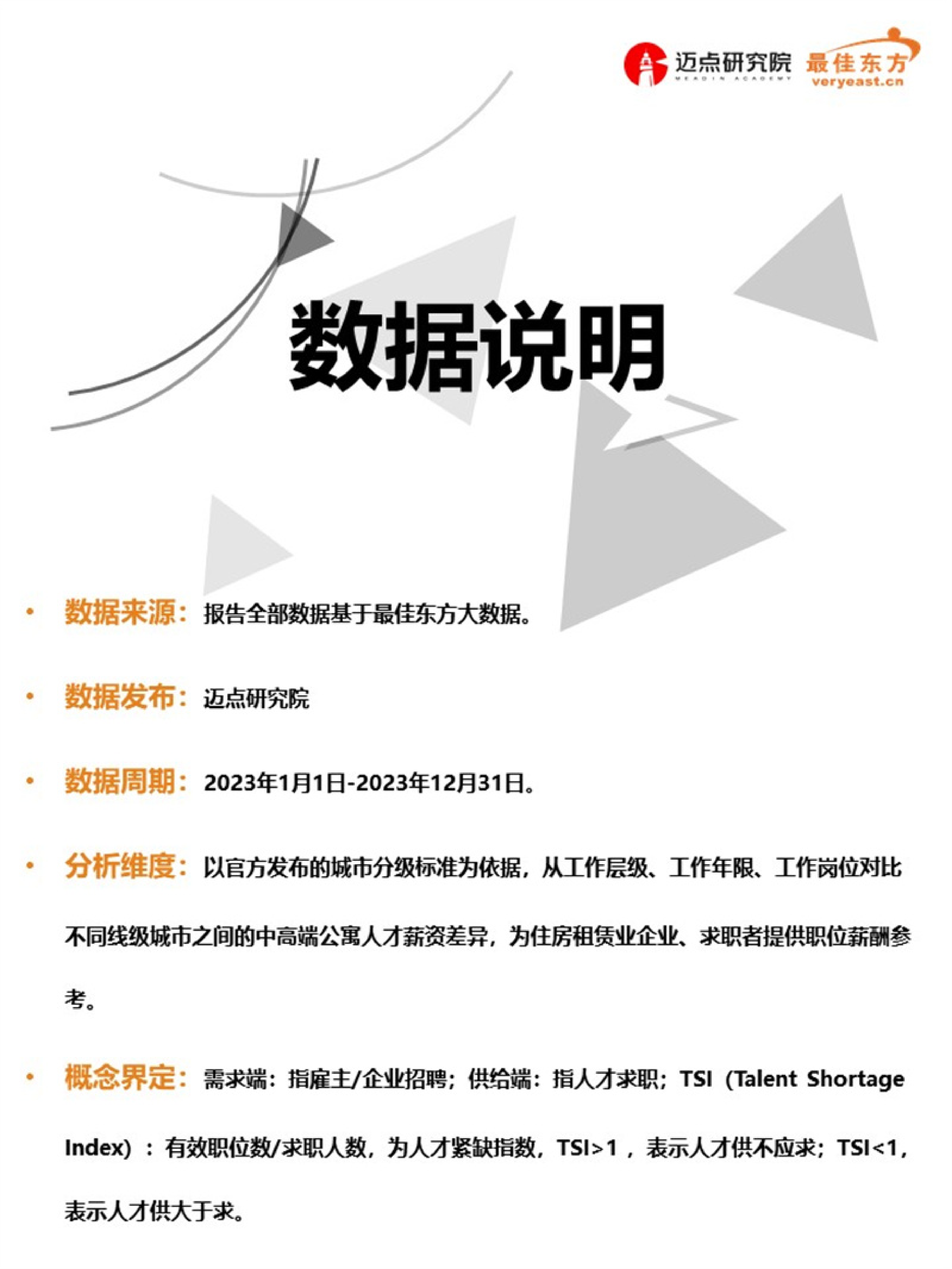 迈点研究院2023年中高端公寓人才薪酬数据报告19页