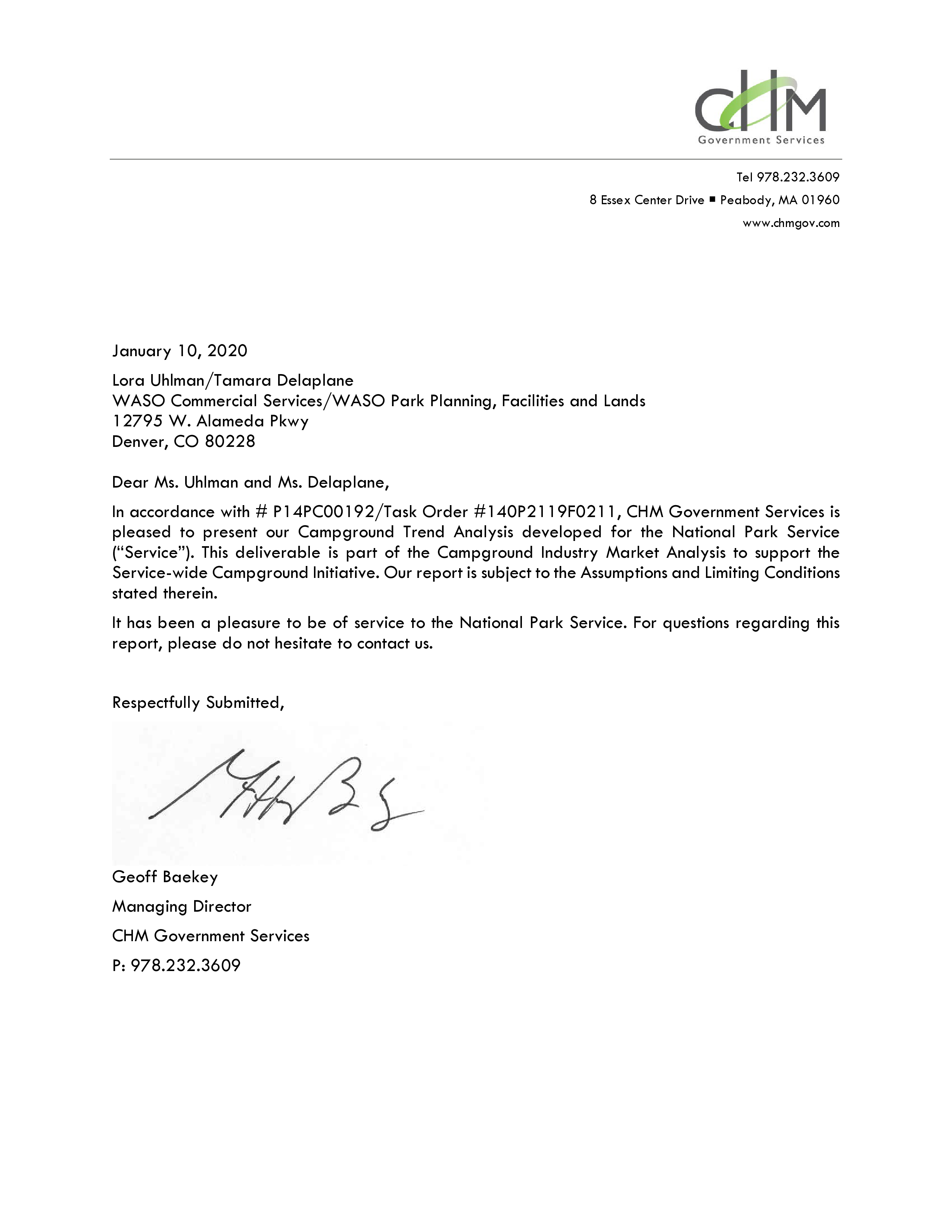 CHMGovernmentServices露营地行业分析报告英文版112页