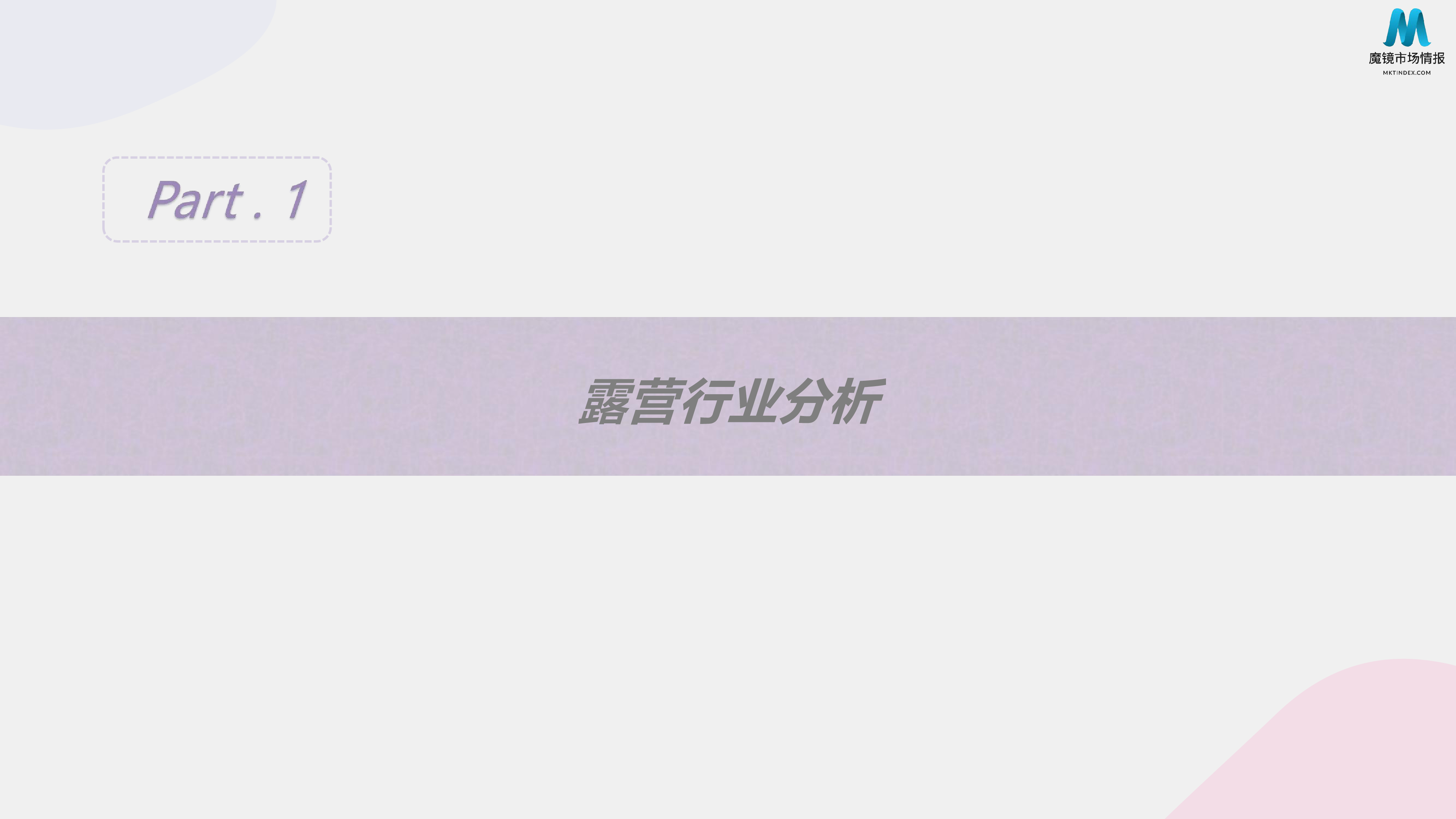 魔镜市场情报2022聚焦消费高潜力趋势-露营预制菜25页