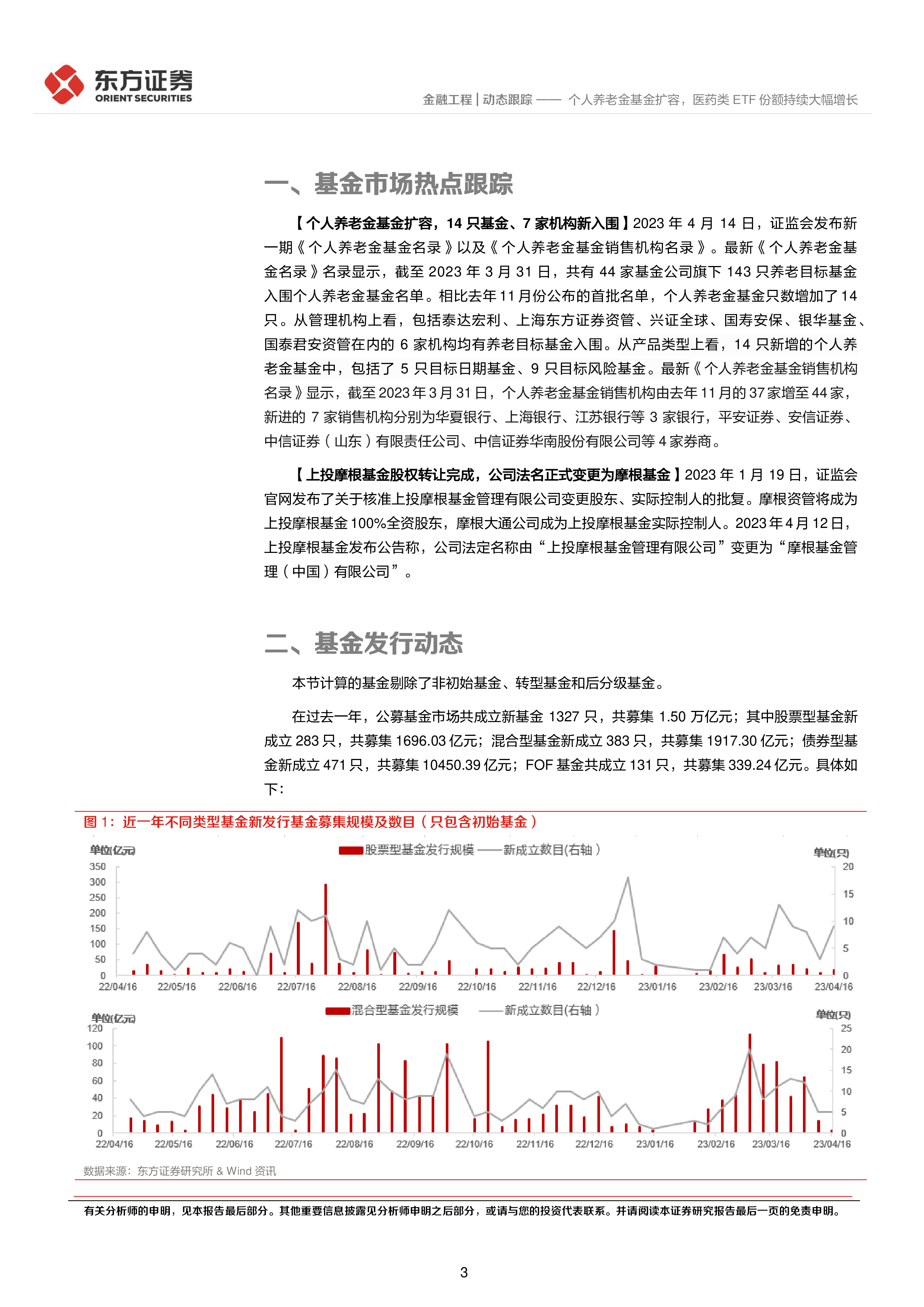 个人养老金基金扩容，医药类ETF份额持续大幅增长