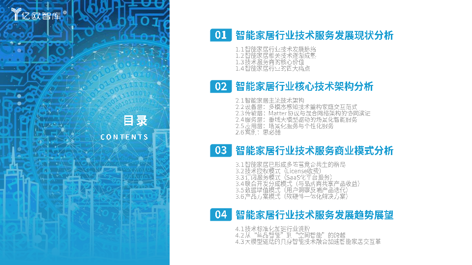 2025中国智能家居行业技术服务商研究报告