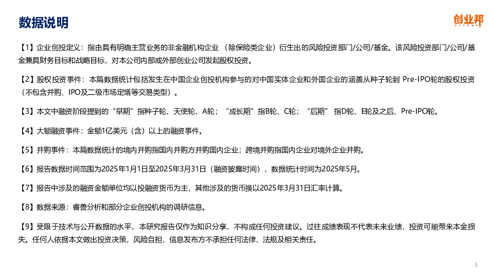 2025Q1中国企业创投[CVC]发展报告