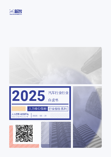2025汽车行业白皮书人力核心指标